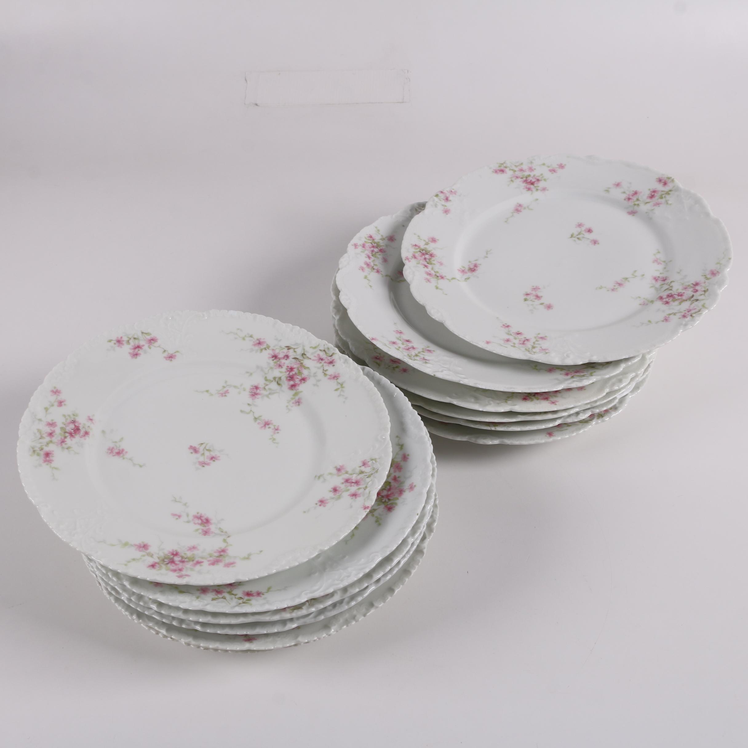 Antique Theodore Haviland Limoges Porcelain Dinnerware ca. 1895