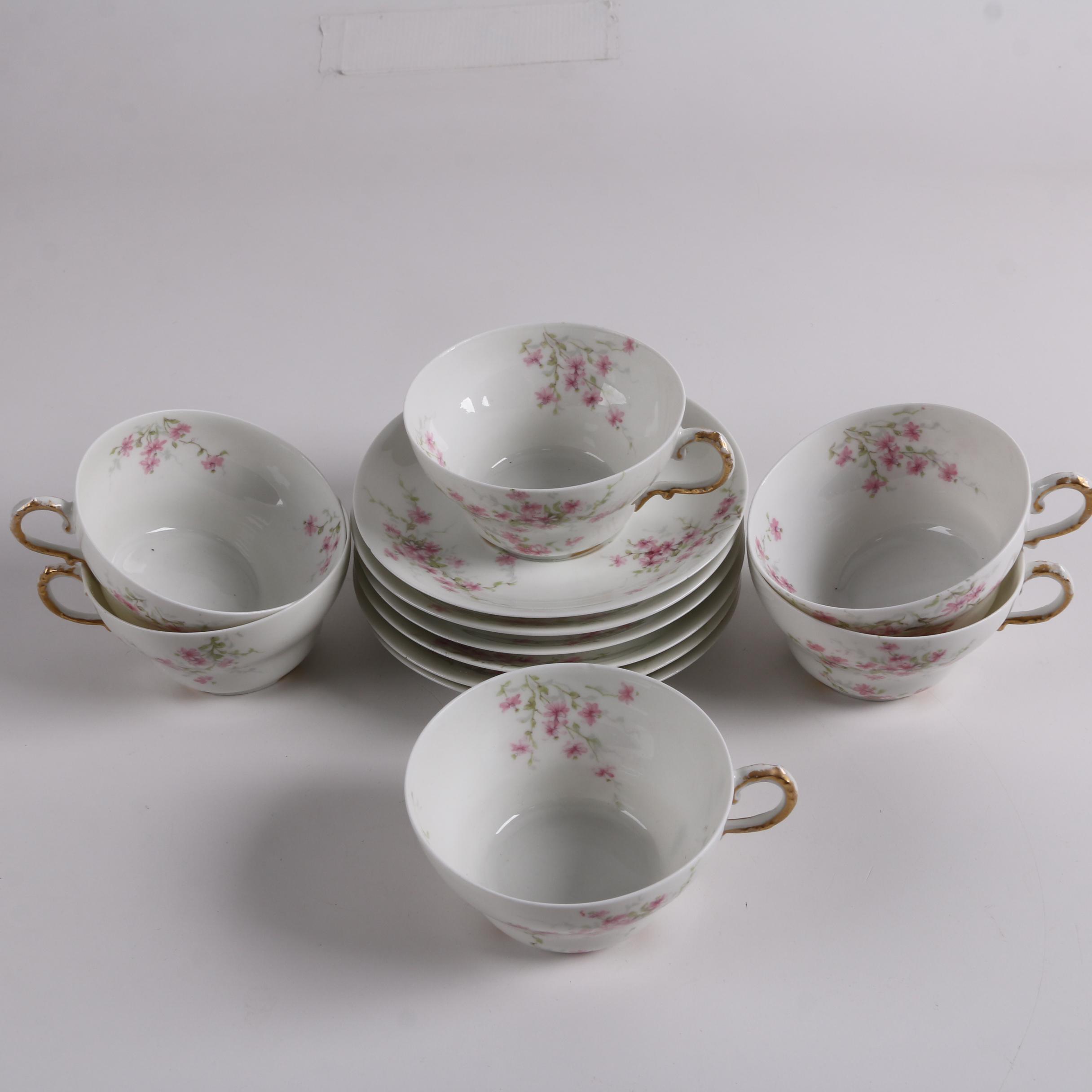 Antique Theodore Haviland Limoges Porcelain Dinnerware ca. 1895