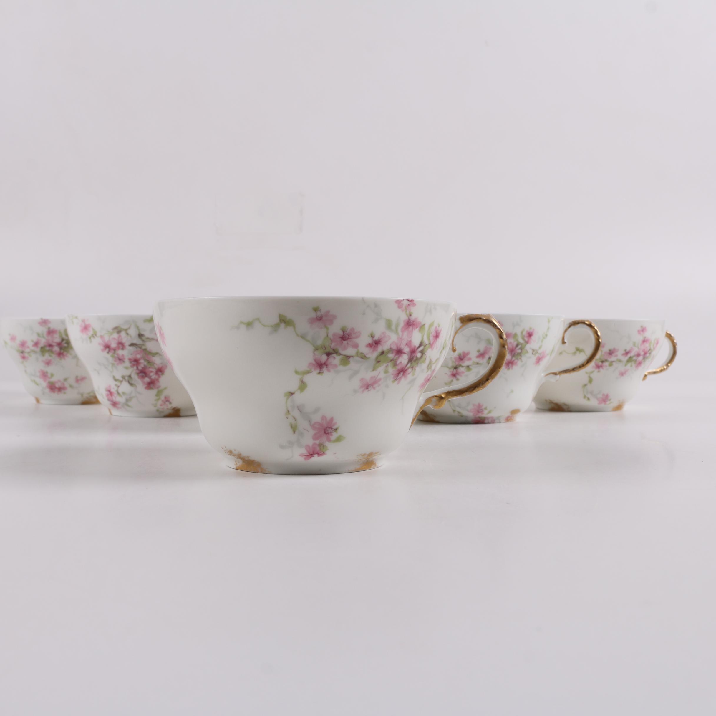 Antique Theodore Haviland Limoges Porcelain Dinnerware ca. 1895