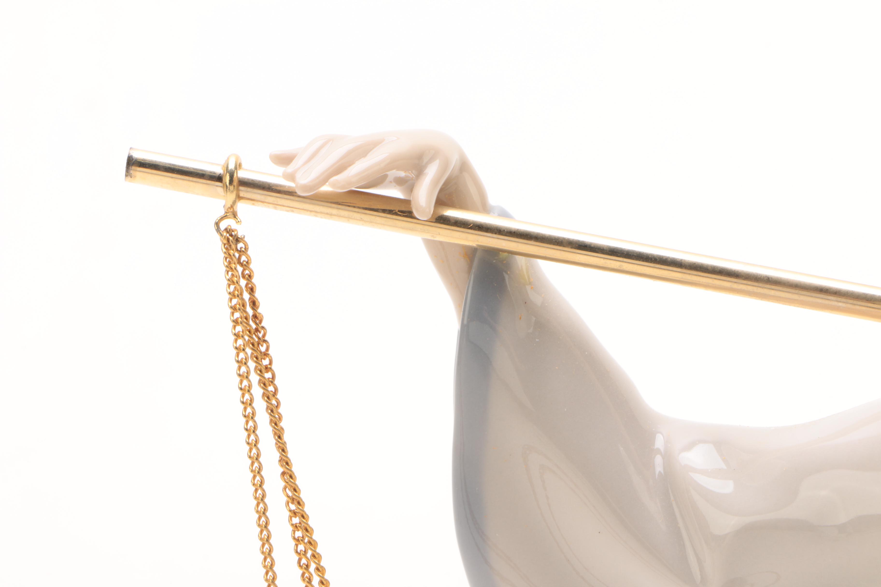 Vintage Lladró "Chinese In the Market" Porcelain Figurine