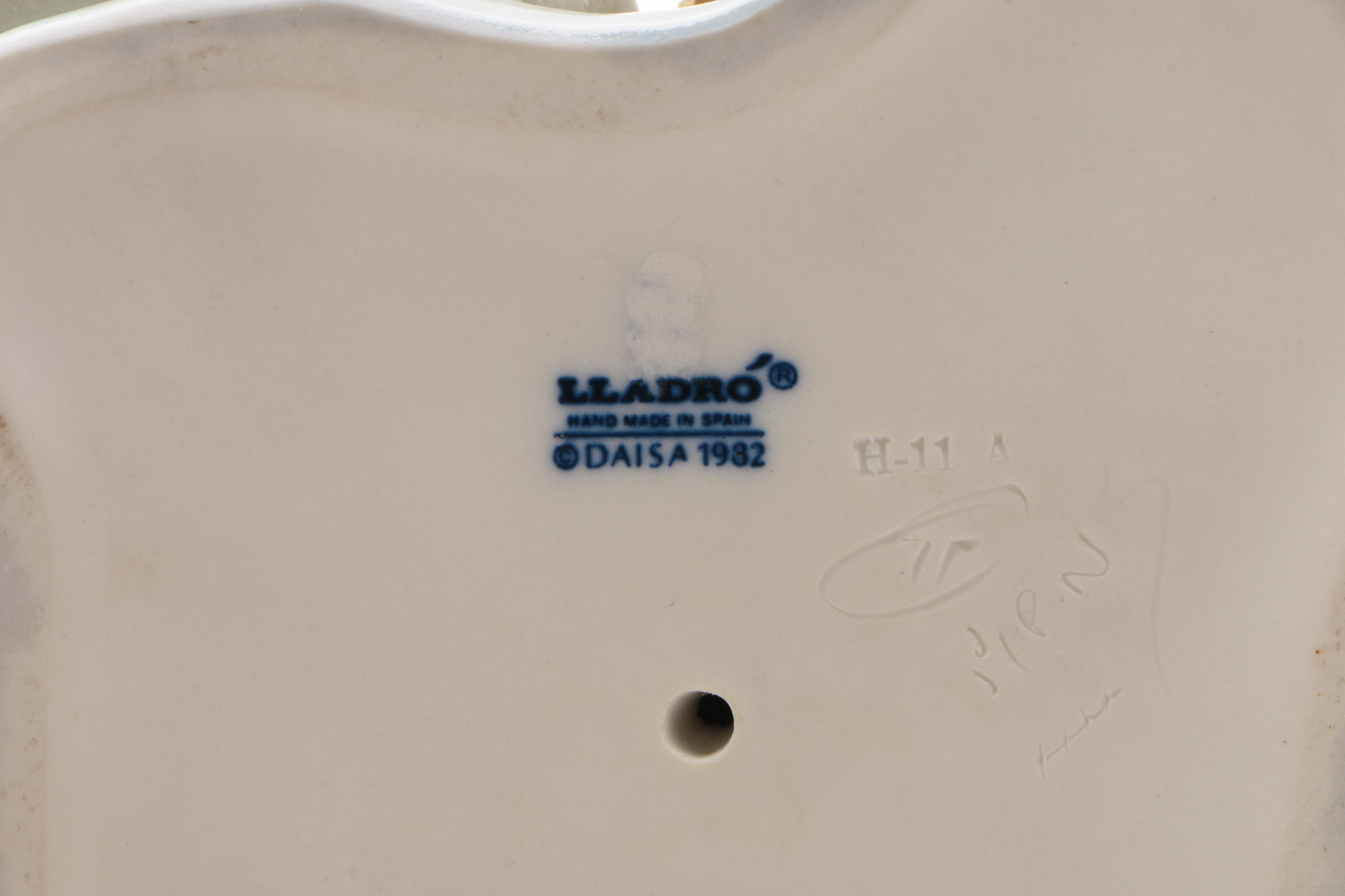 Vintage Lladró "Chinese In the Market" Porcelain Figurine