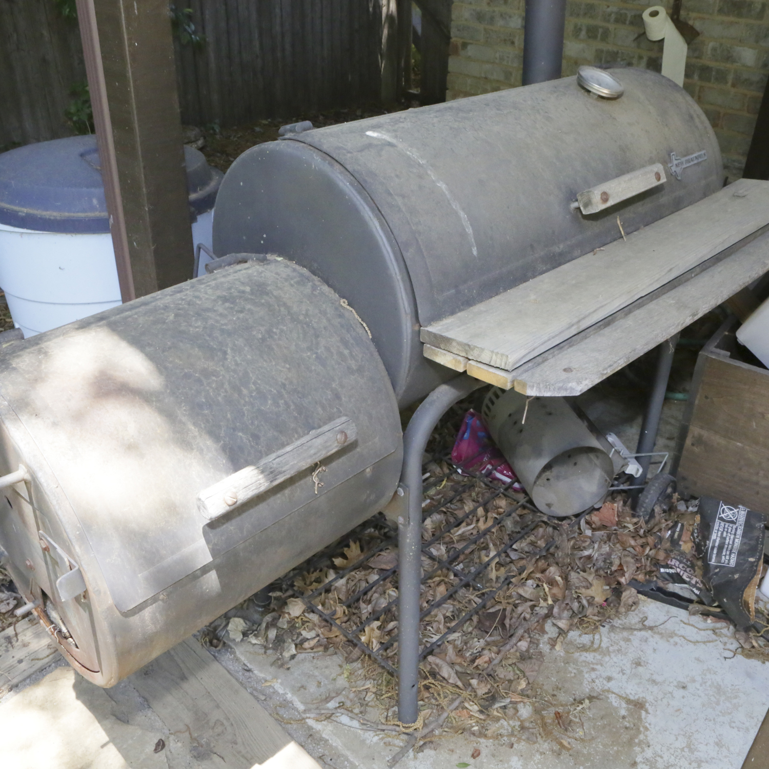New Braunfels Combination Smoker Grill