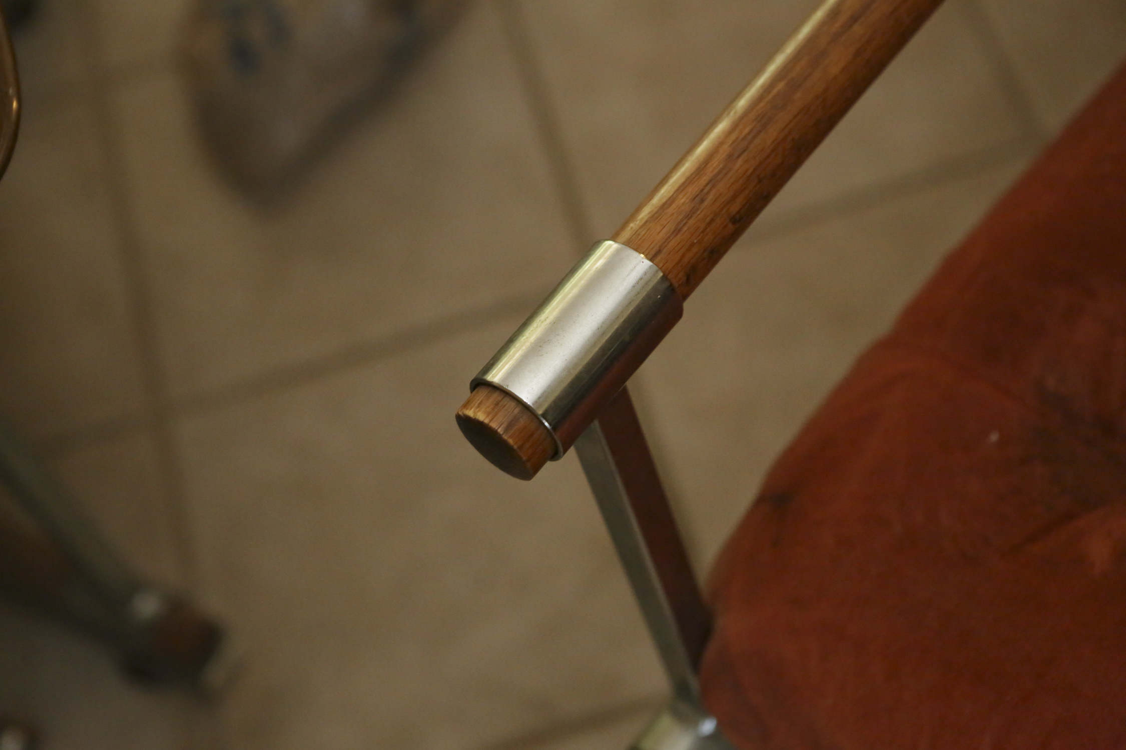 Vintage Upholstered Armchair