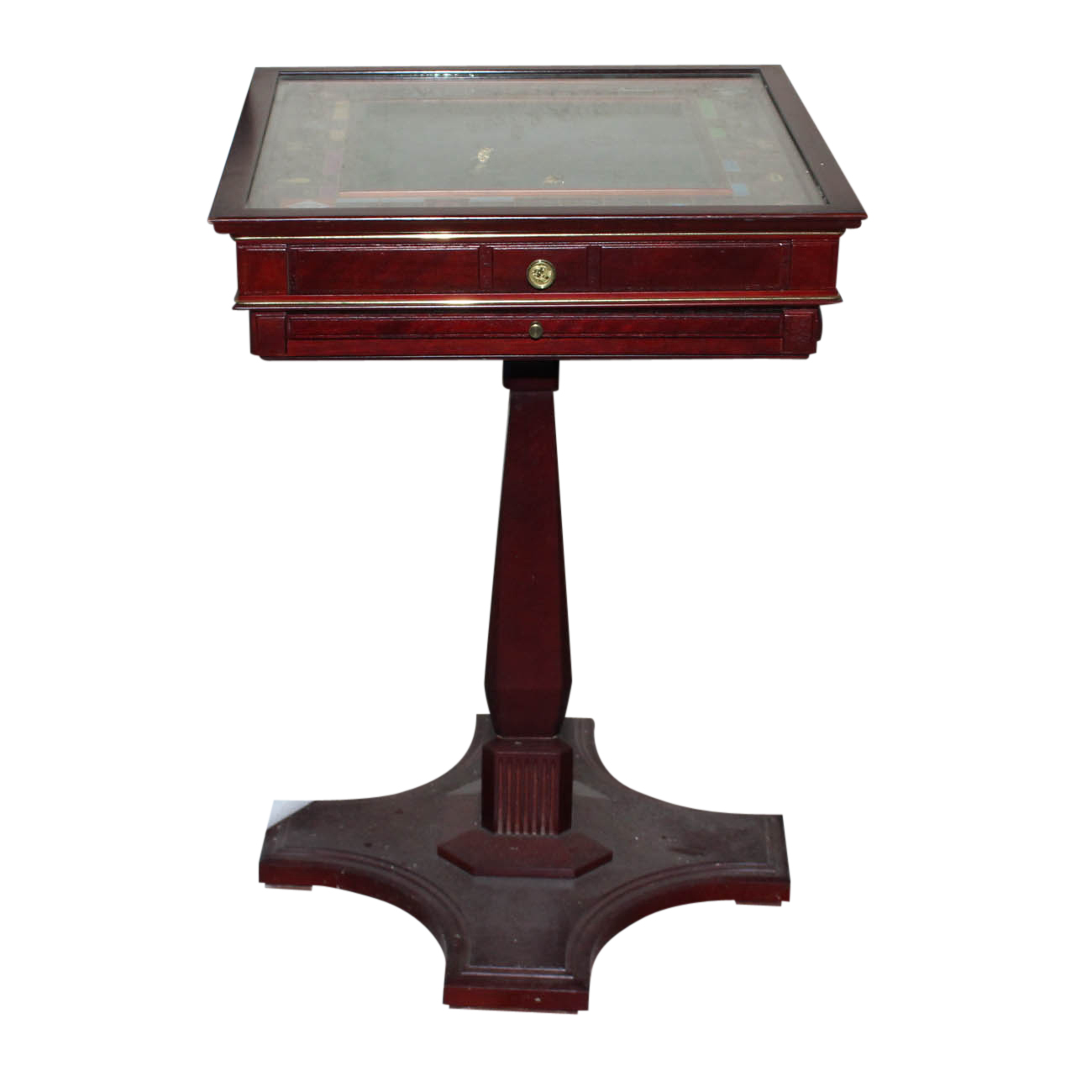 Wooden Monopoly Game Table