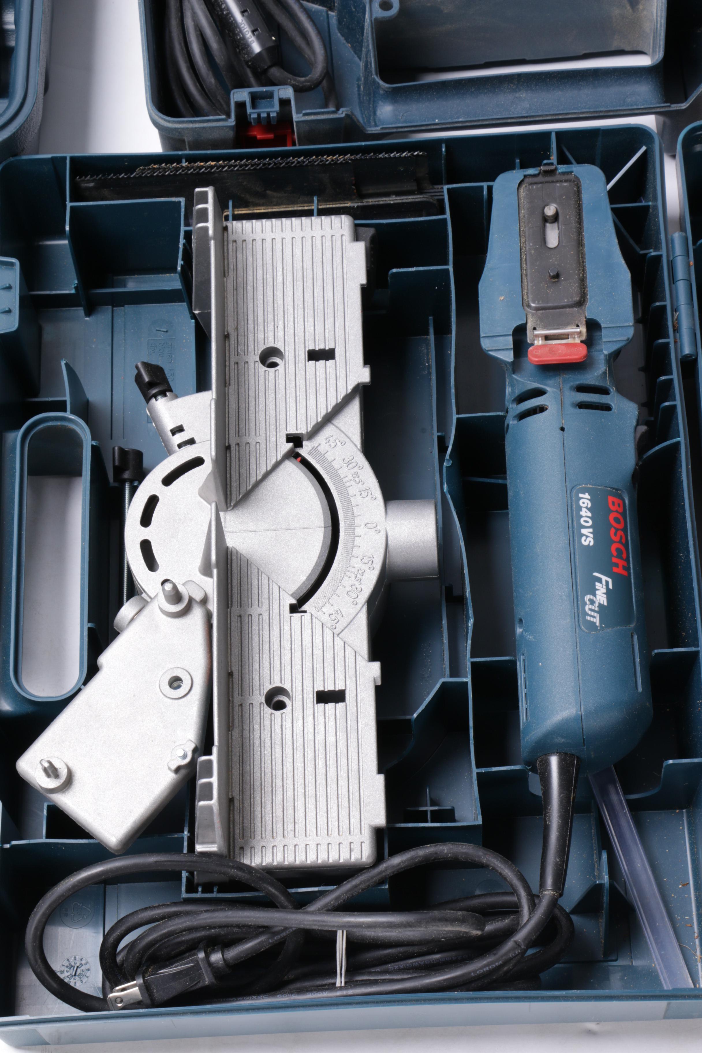 Bosch Jig Saw, Router and Other Tools