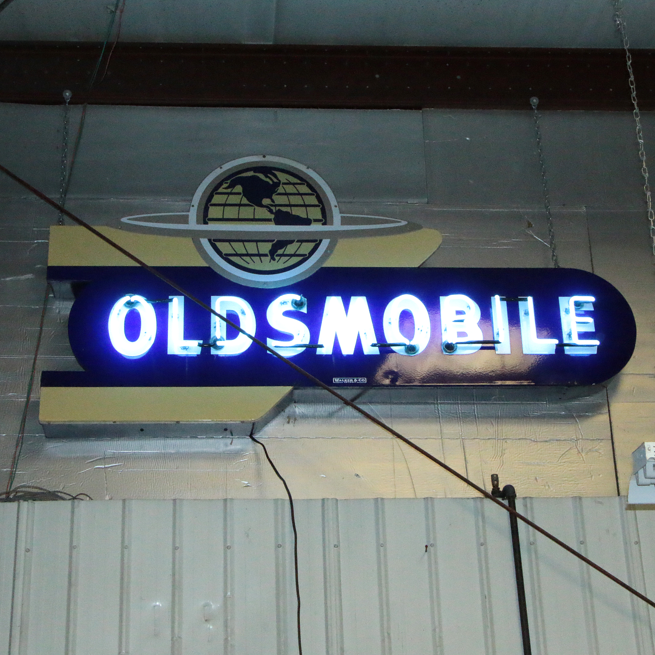 "Oldsmobile" Large Neon Sign