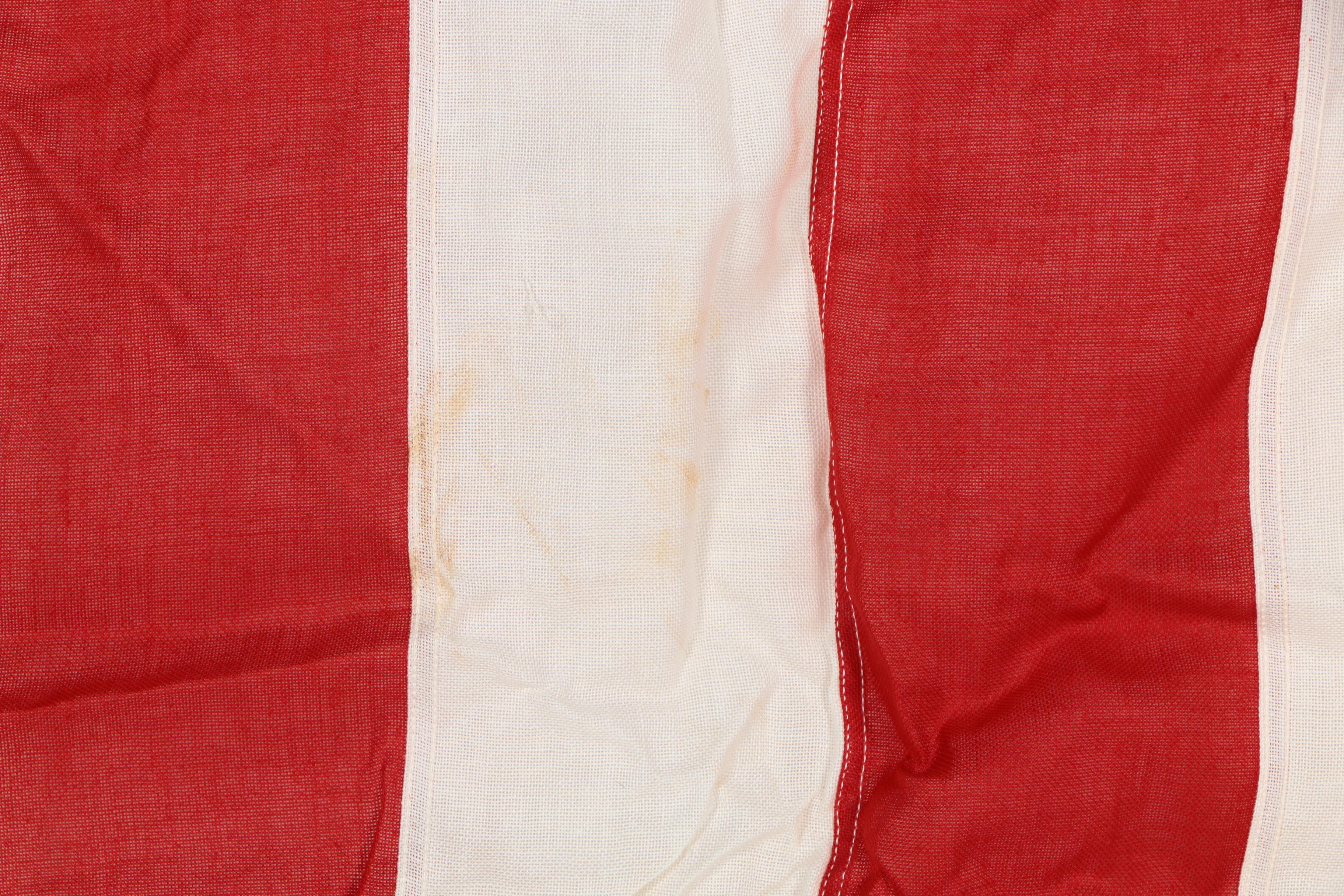 Bull Dog Bunting Cloth American 48 Star Flag