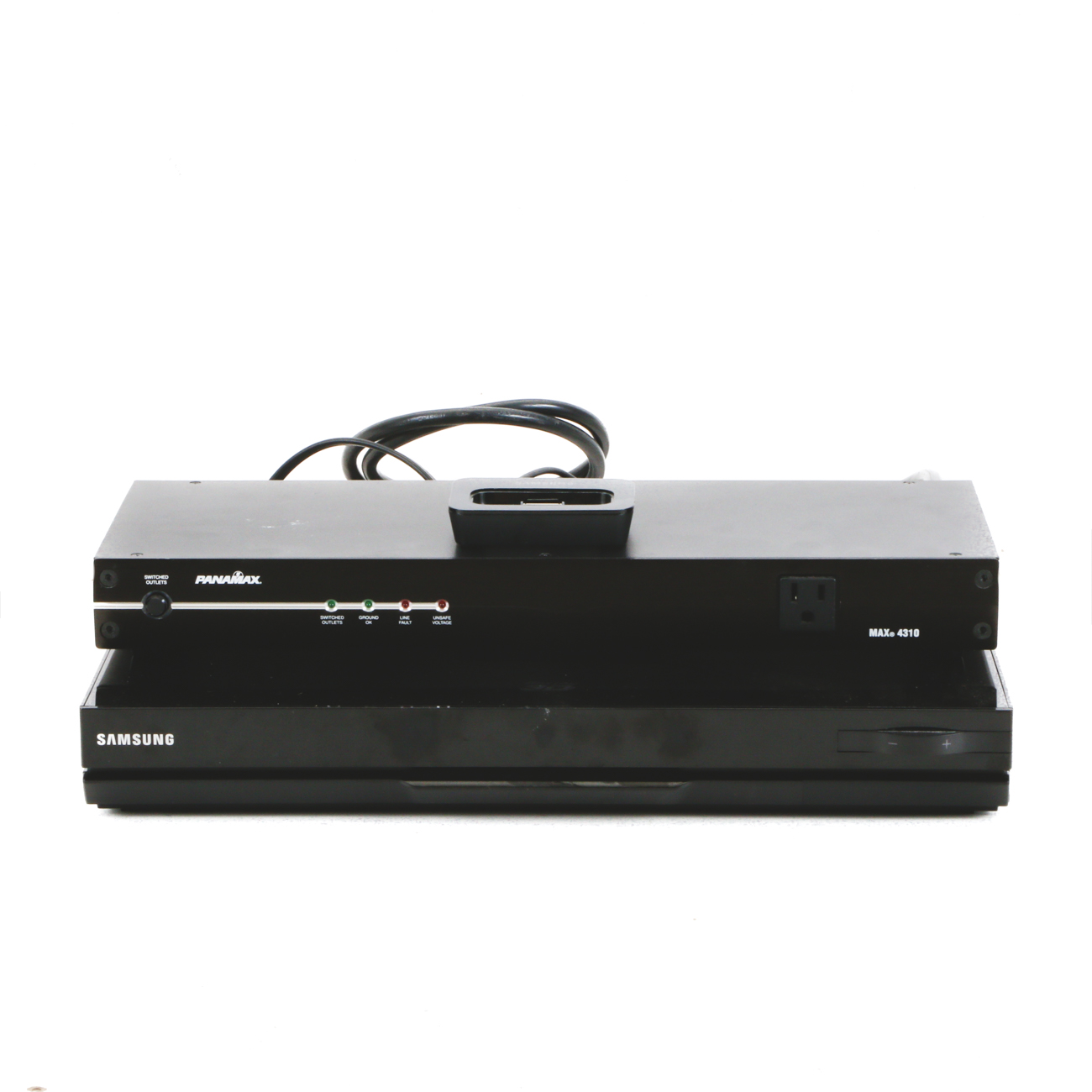 Samsung Blu-Ray 3D and Panamax Surge Suppressor