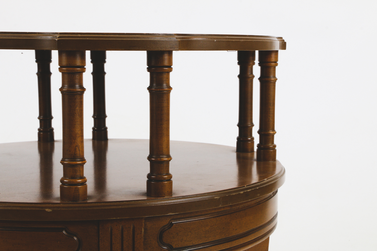 Mid-Century Cherry End Table