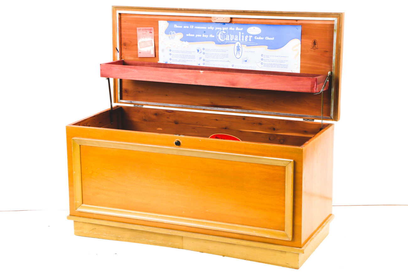 Mid Century Modern Cedar Chest by Cavalier