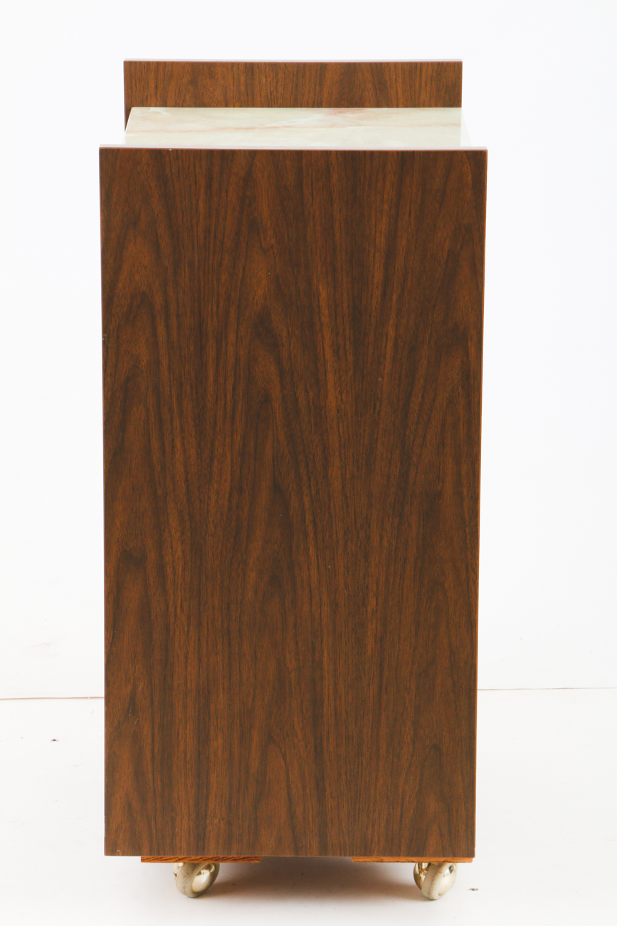 Vintage Television Cart