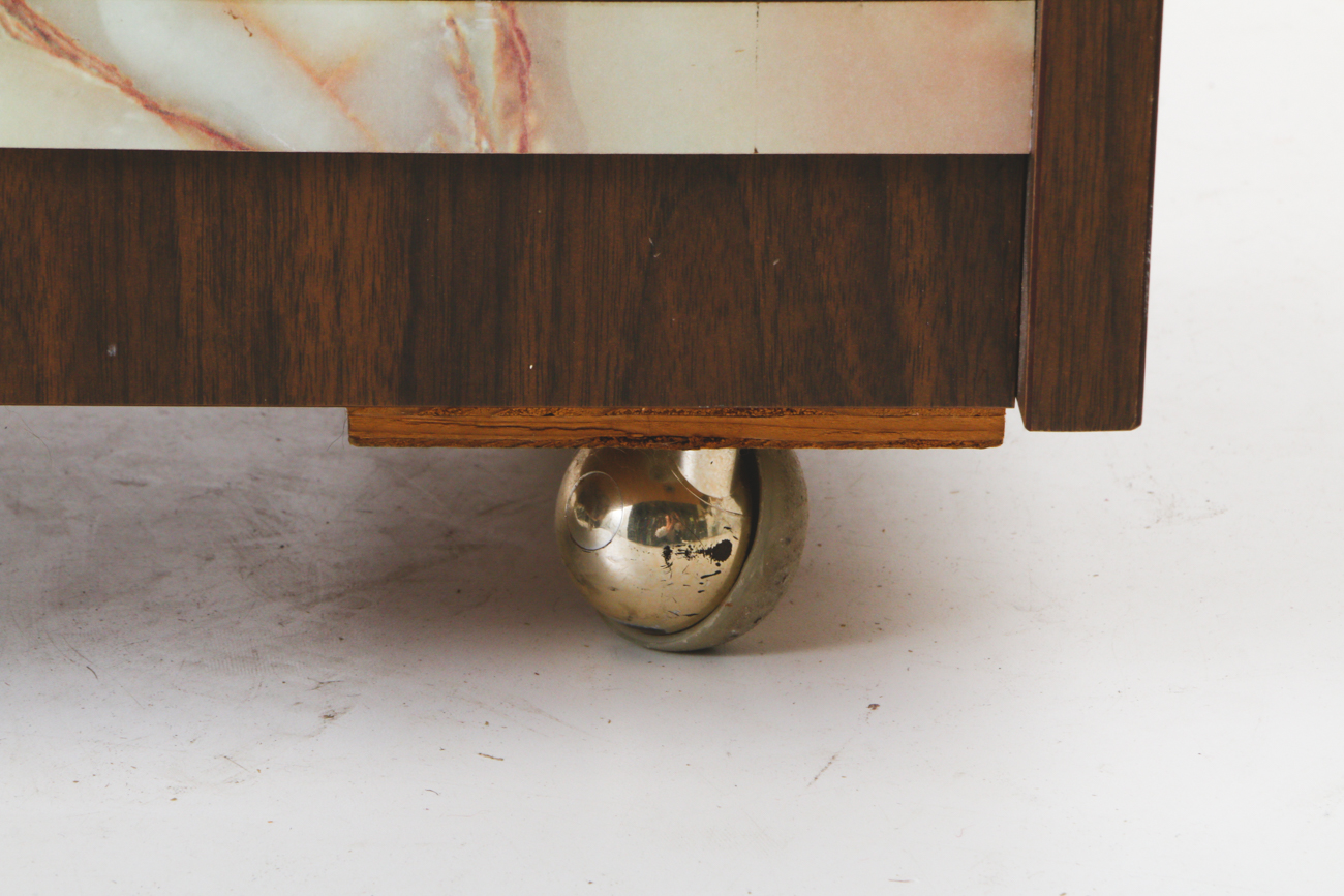 Vintage Television Cart