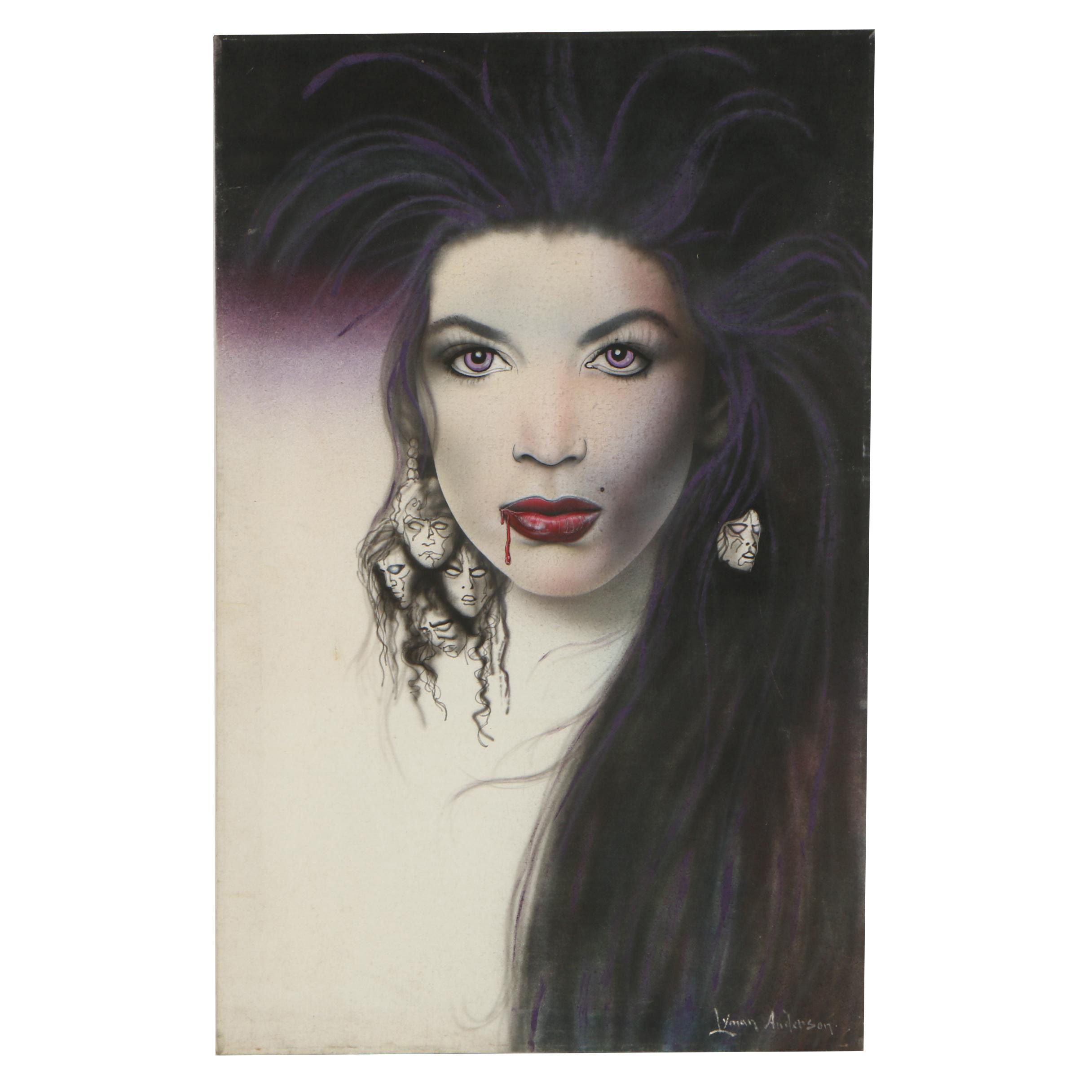 Lyman Anderson Acrylic Painting