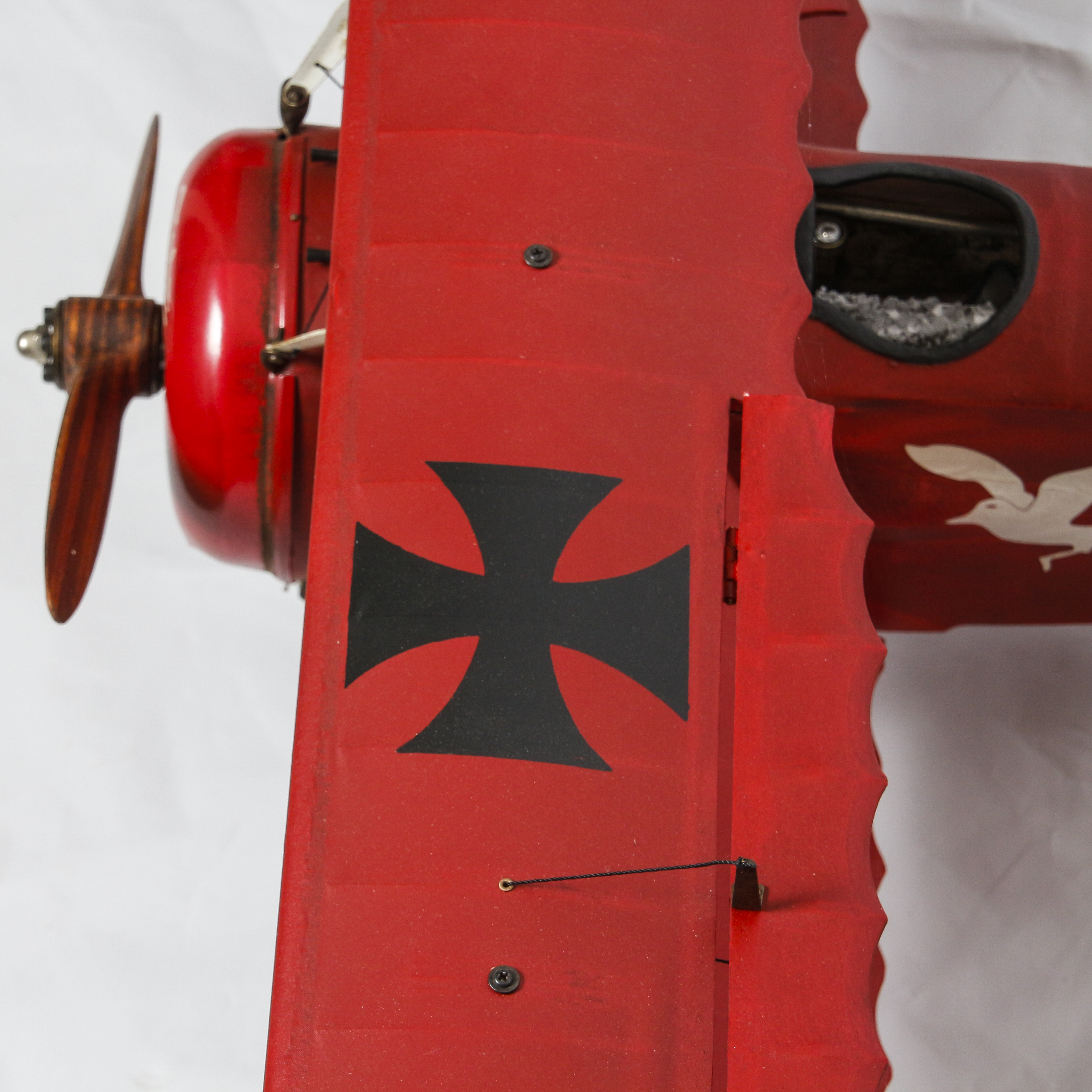 Motorized Red Baron Triplane Replica