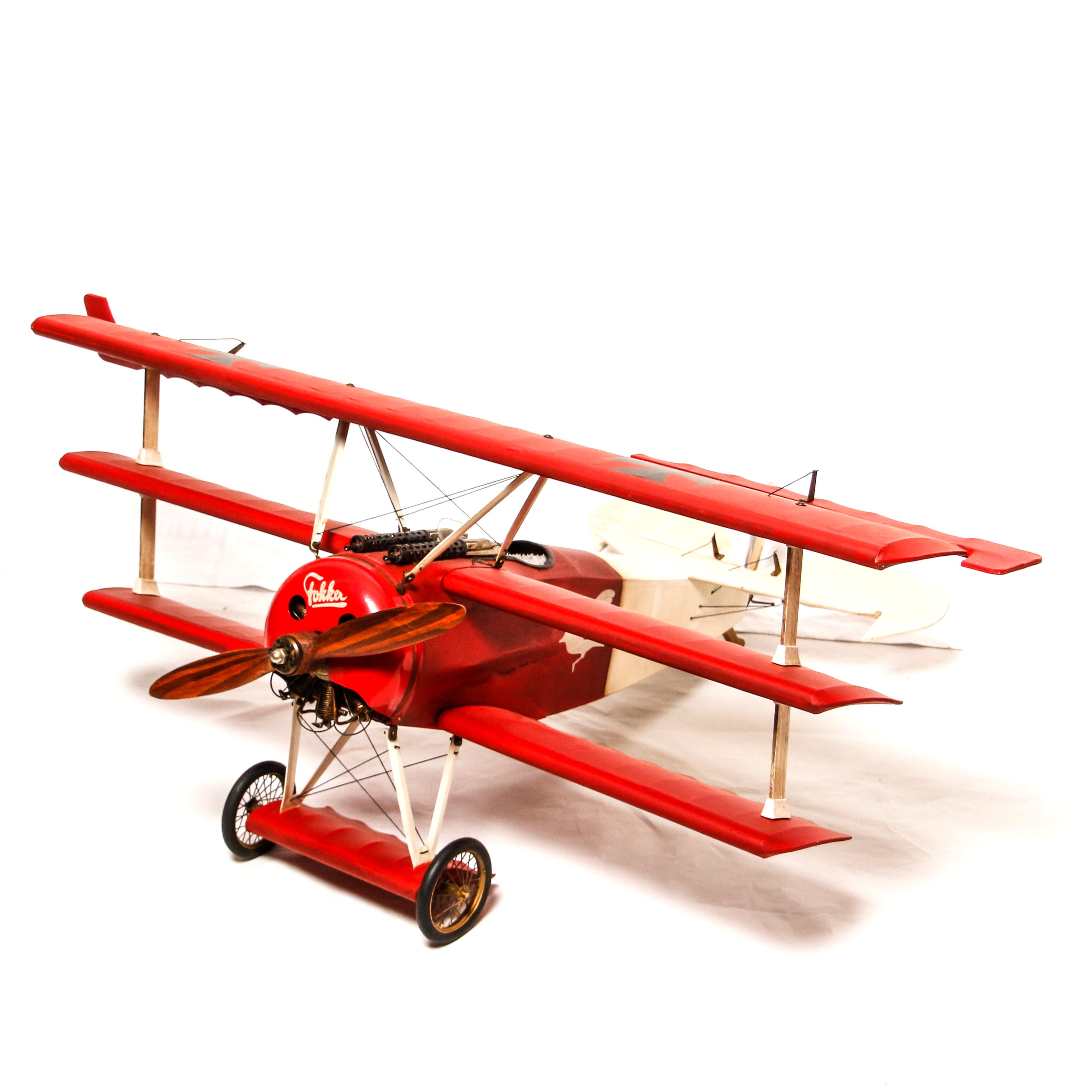 Motorized Red Baron Triplane Replica