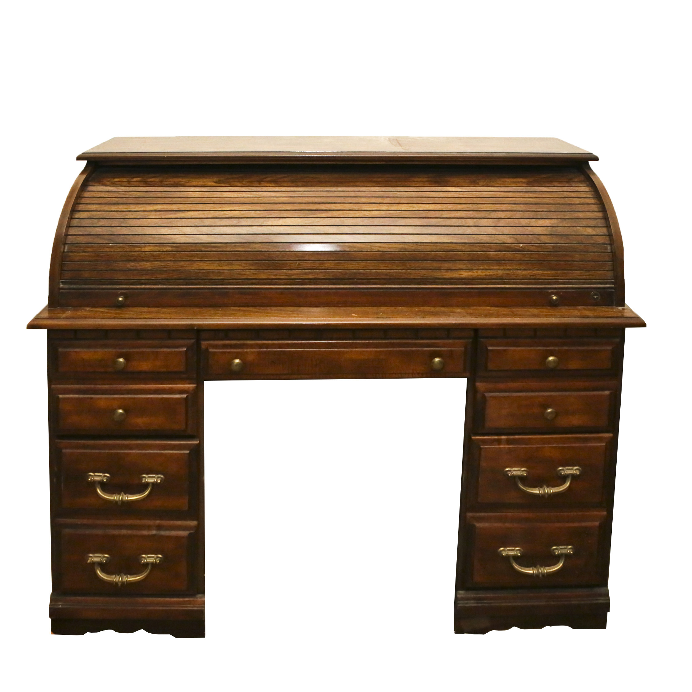 Vintage Roll-Top Desk