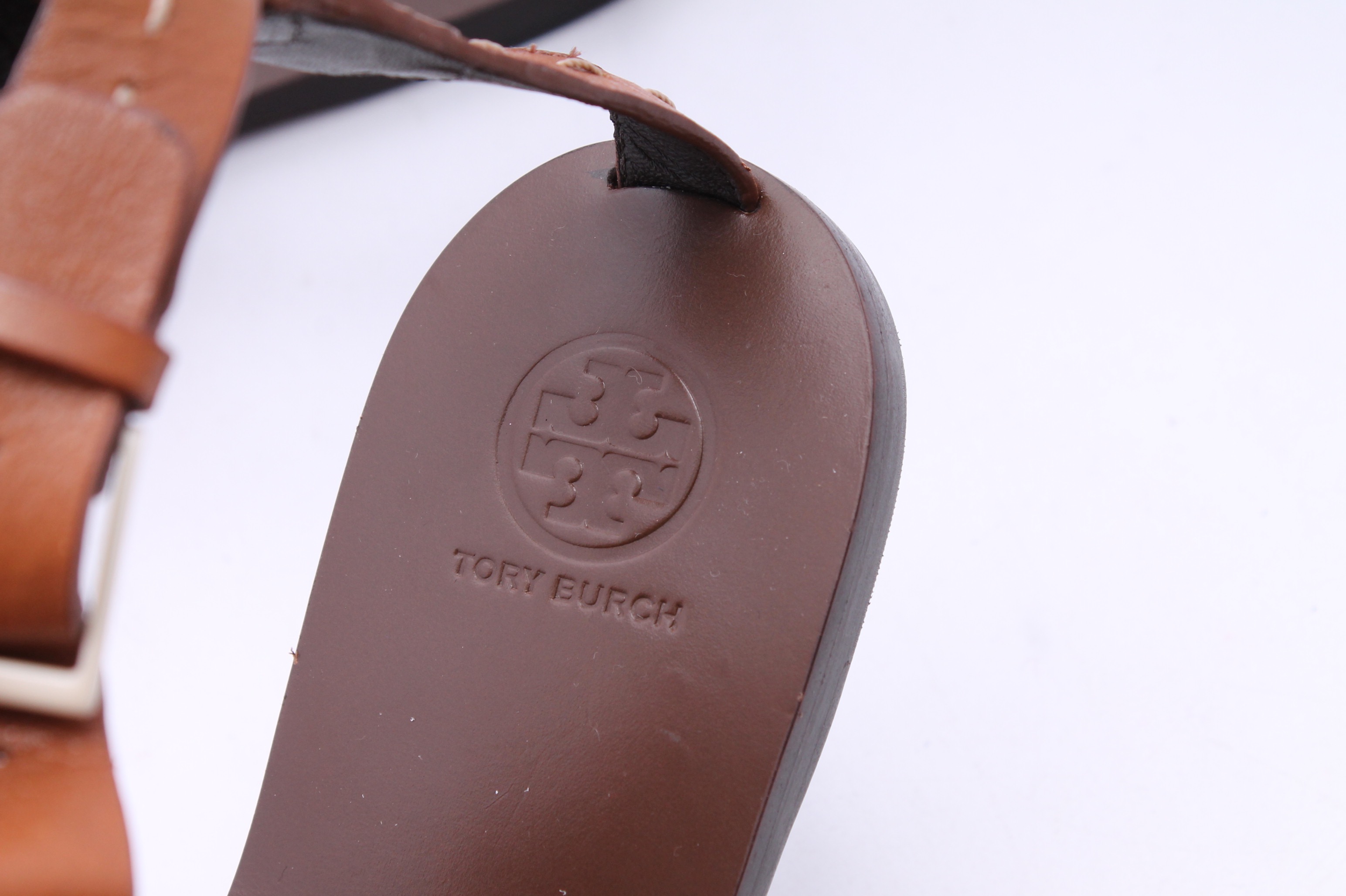 Tory Burch Tasseled Leather Sandals