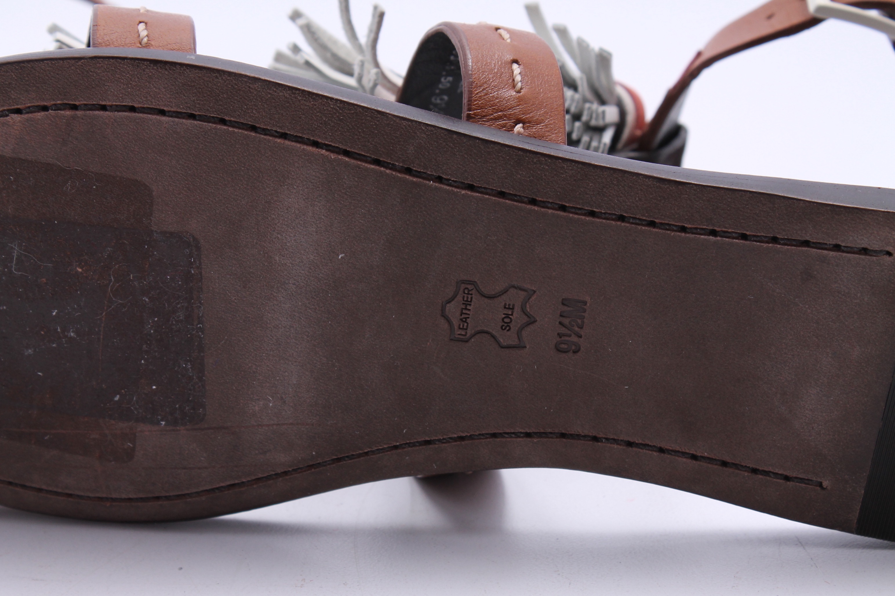 Tory Burch Tasseled Leather Sandals