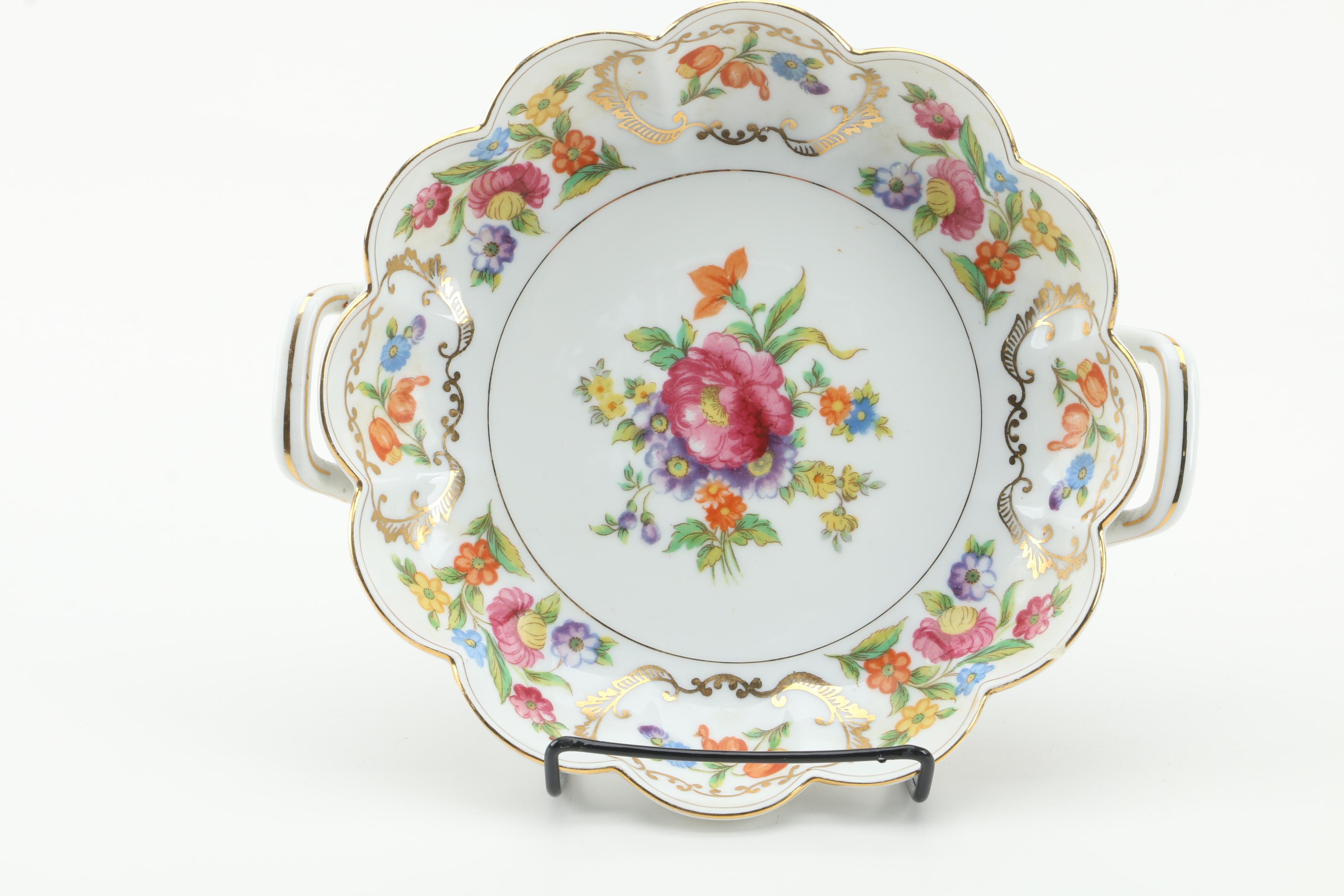 Vintage Limoges and Noritake Porcelain Serveware