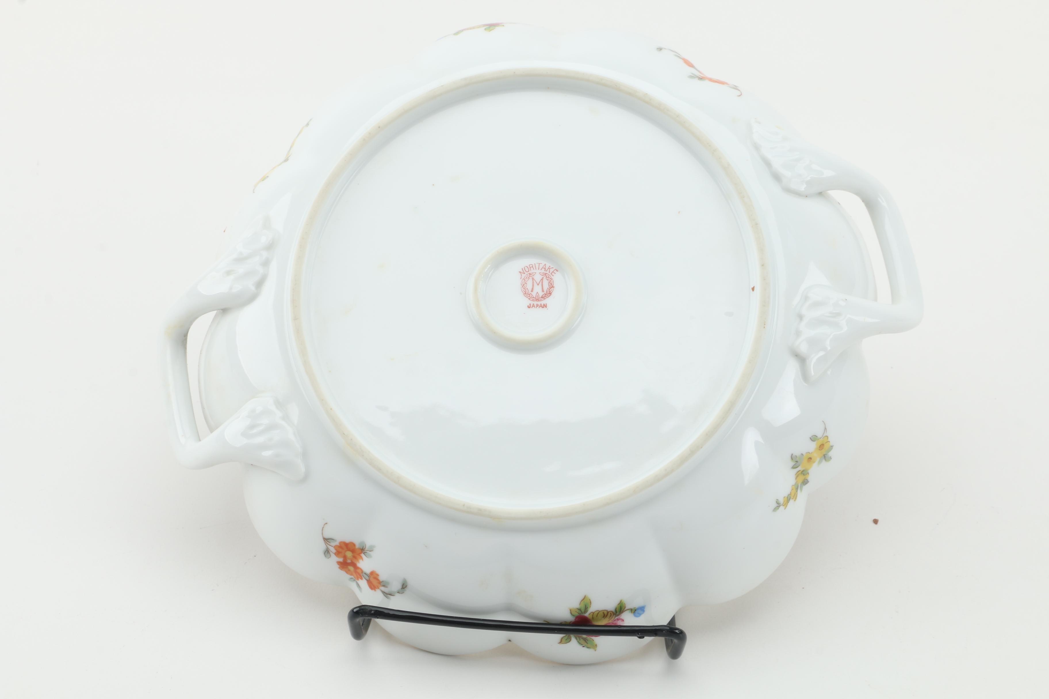Vintage Limoges and Noritake Porcelain Serveware