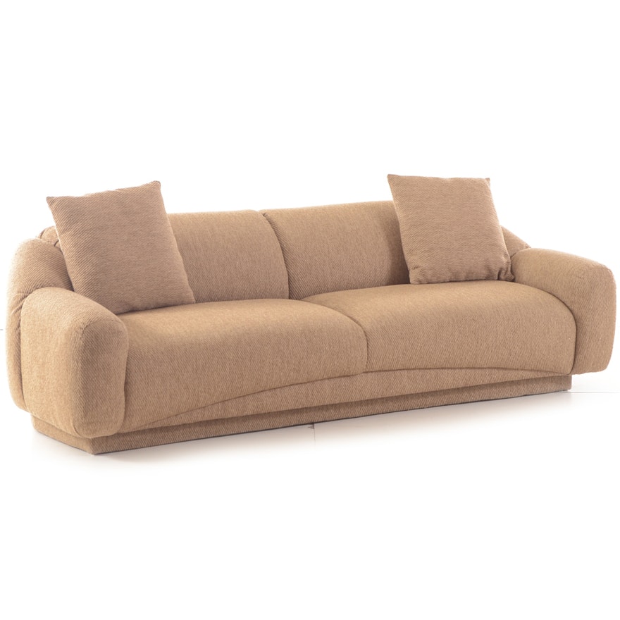 Otmar Brown Textural Sofa