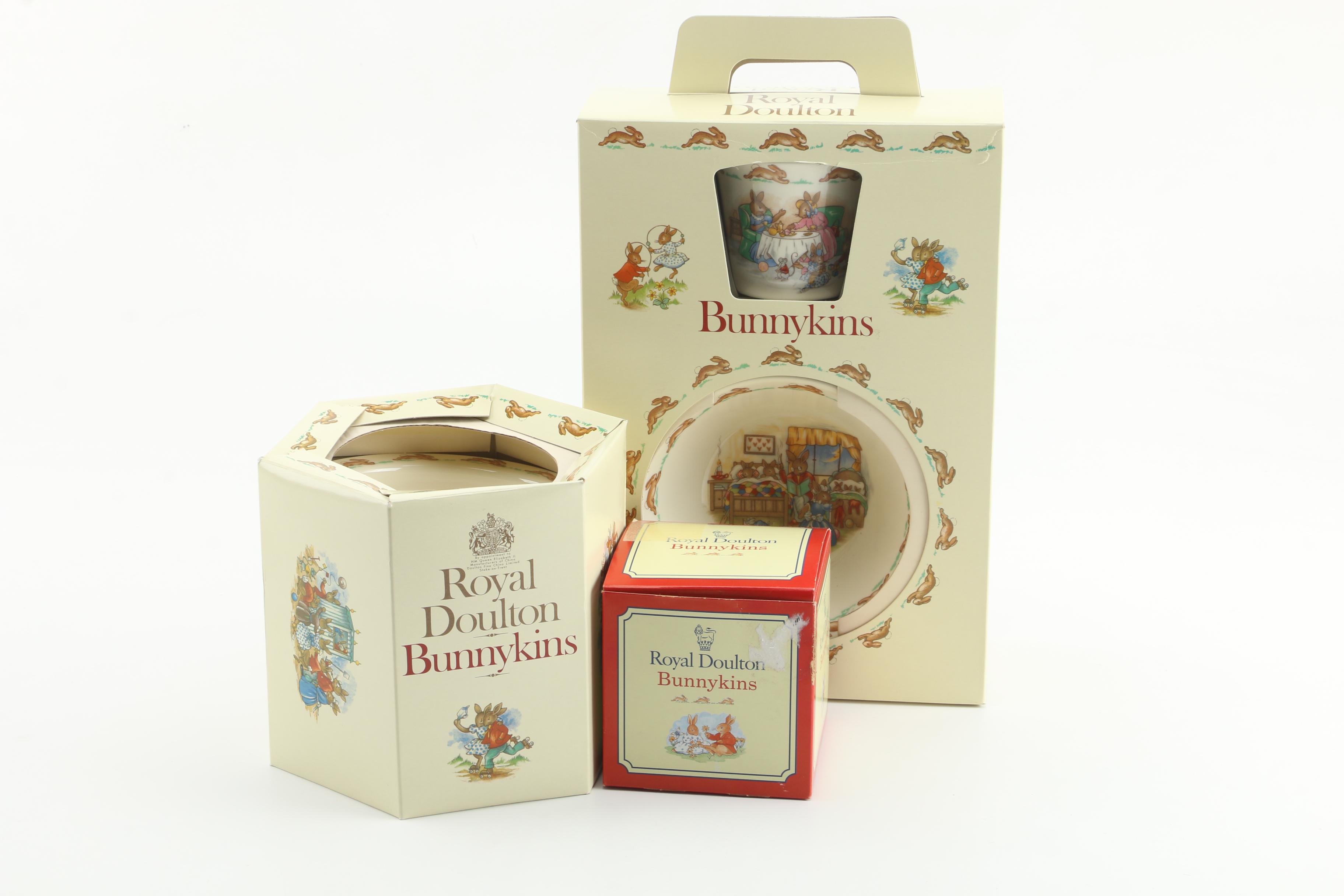 Royal Doulton "Bunnykins" Dinnerware Sets