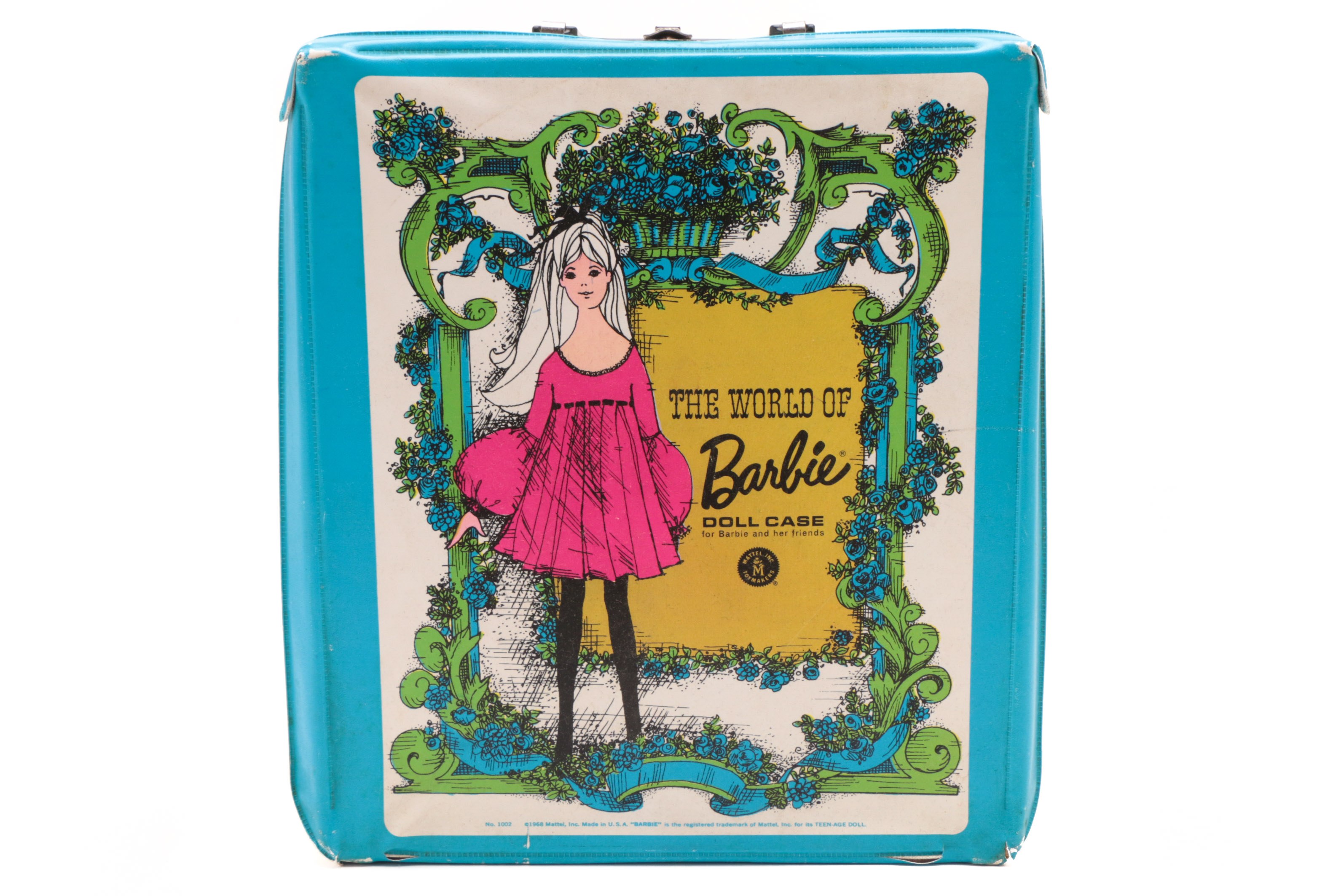 Vintage Barbie Dolls with Doll Case by Mattel