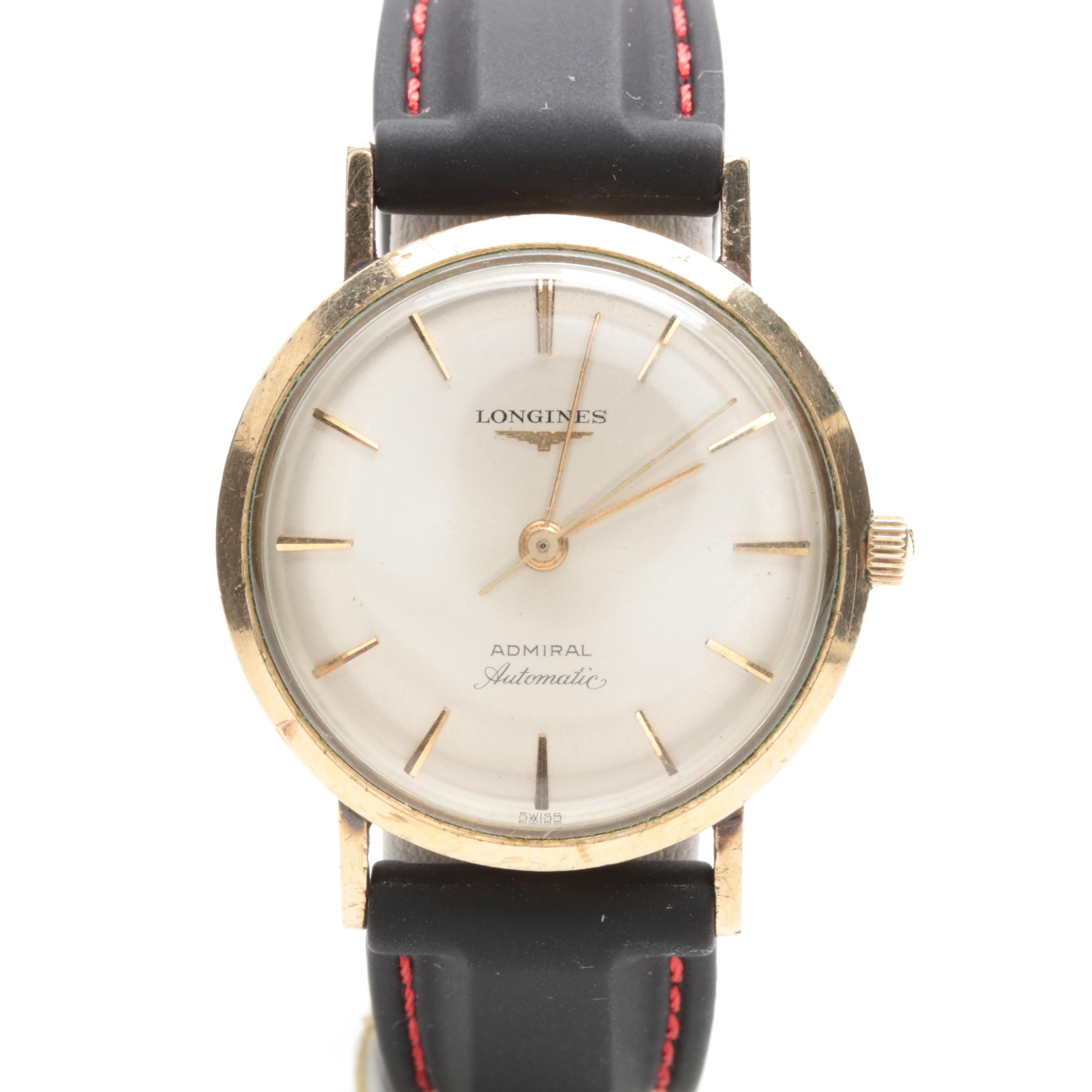 Longines "Admiral" Automatic Gold Filled Watch