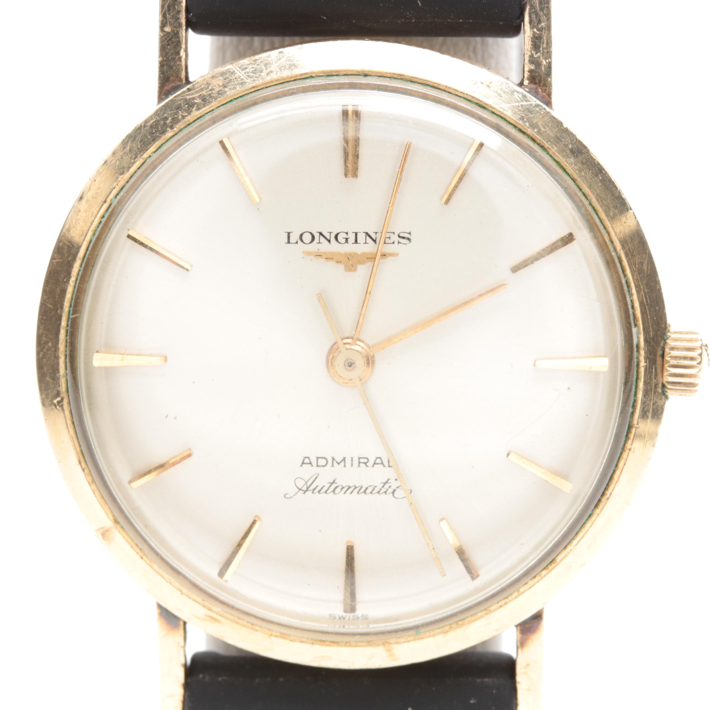 Longines "Admiral" Automatic Gold Filled Watch