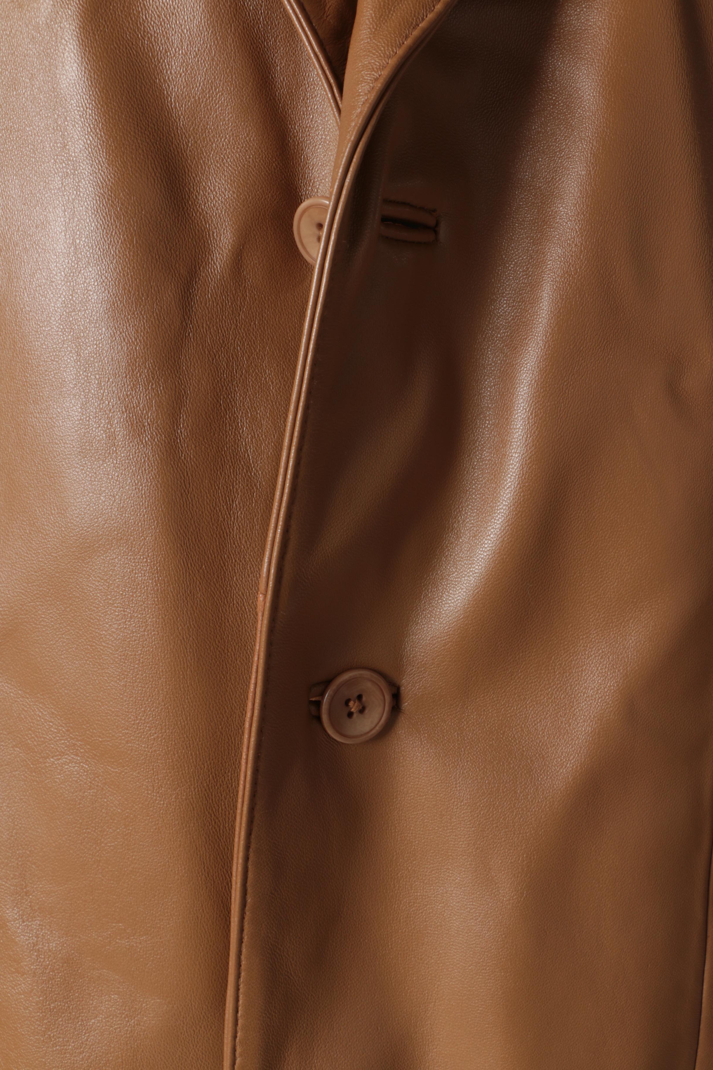 Men's Jos. A. Bank Brown Leather Blazer