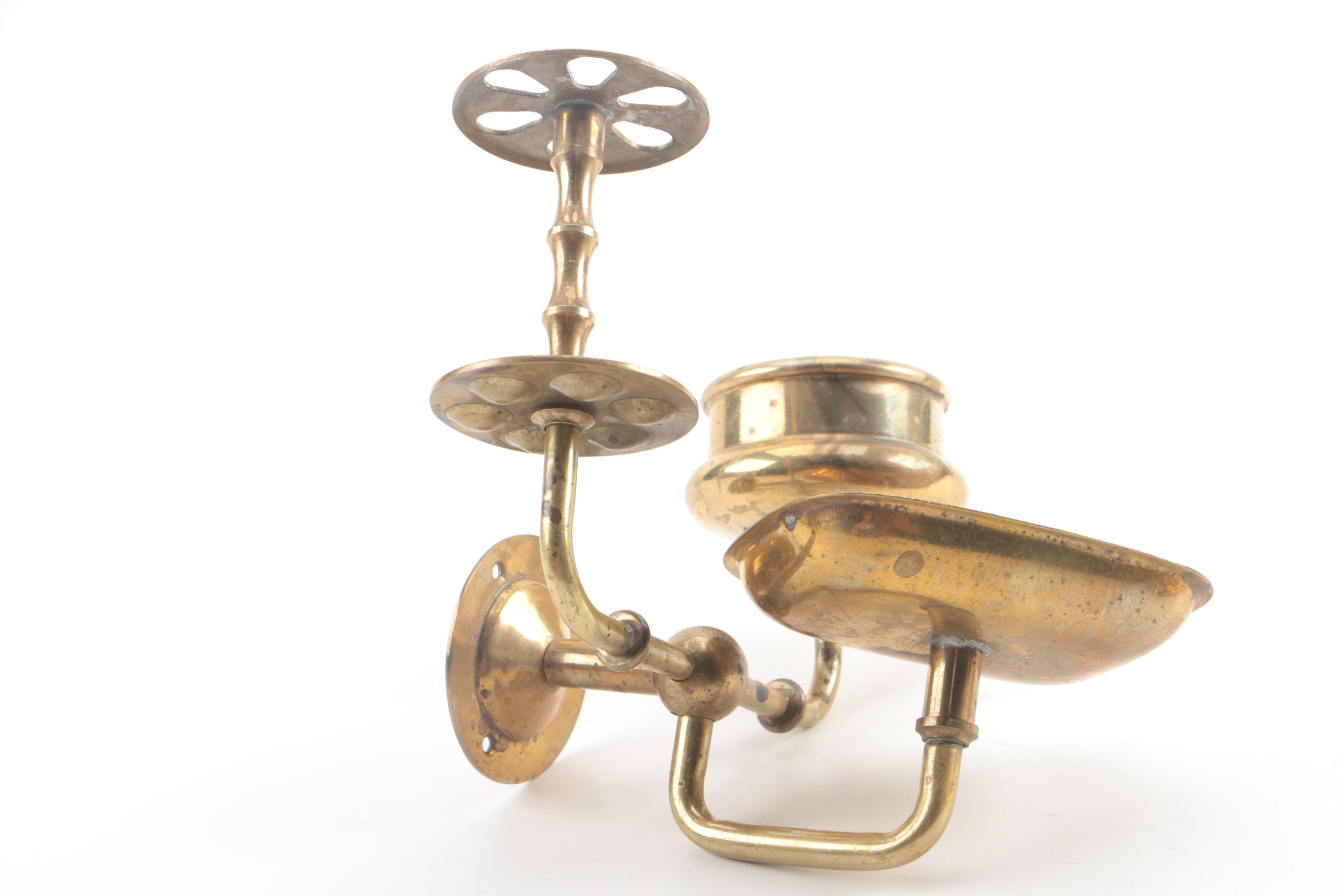 Renco Brass Horn Candlesticks, Bathroom Caddy and More