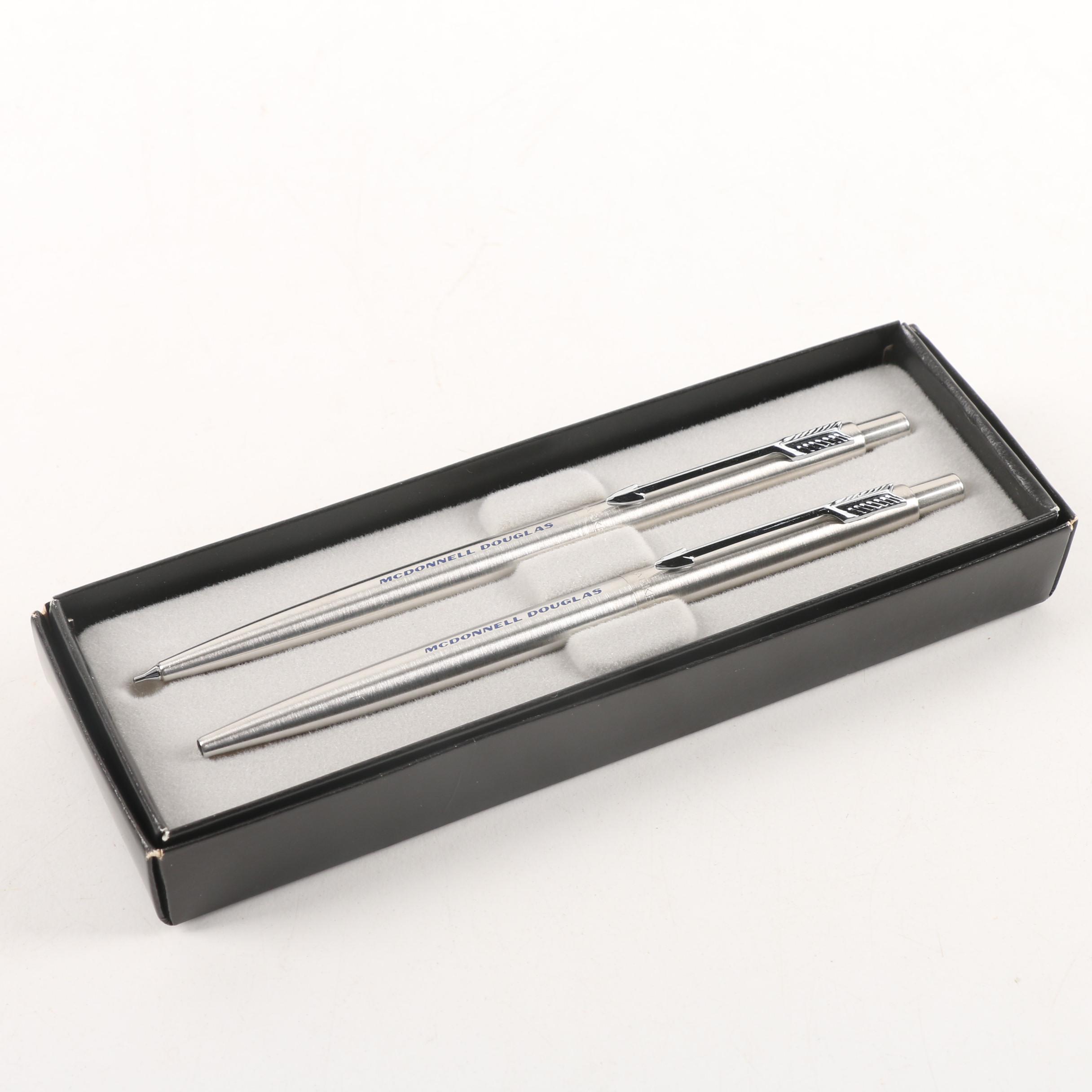 Parker McDonnell Douglas Pen and Mechanical Pencil