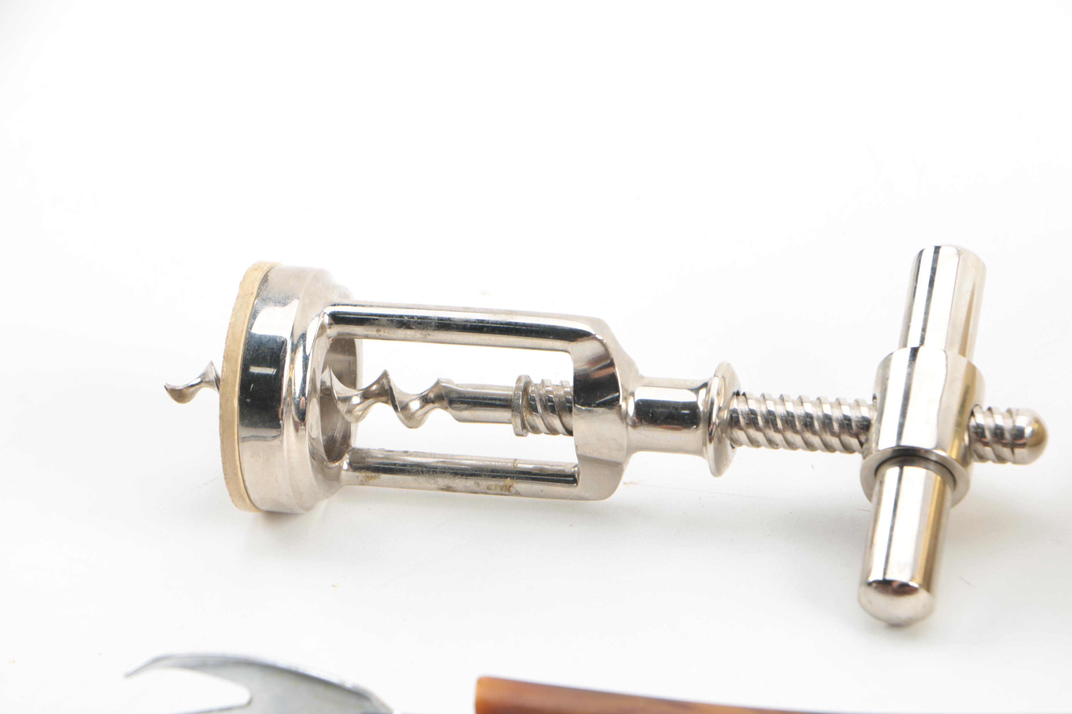 Vintage Swedish "Captain's Decanter" and Barware Tools