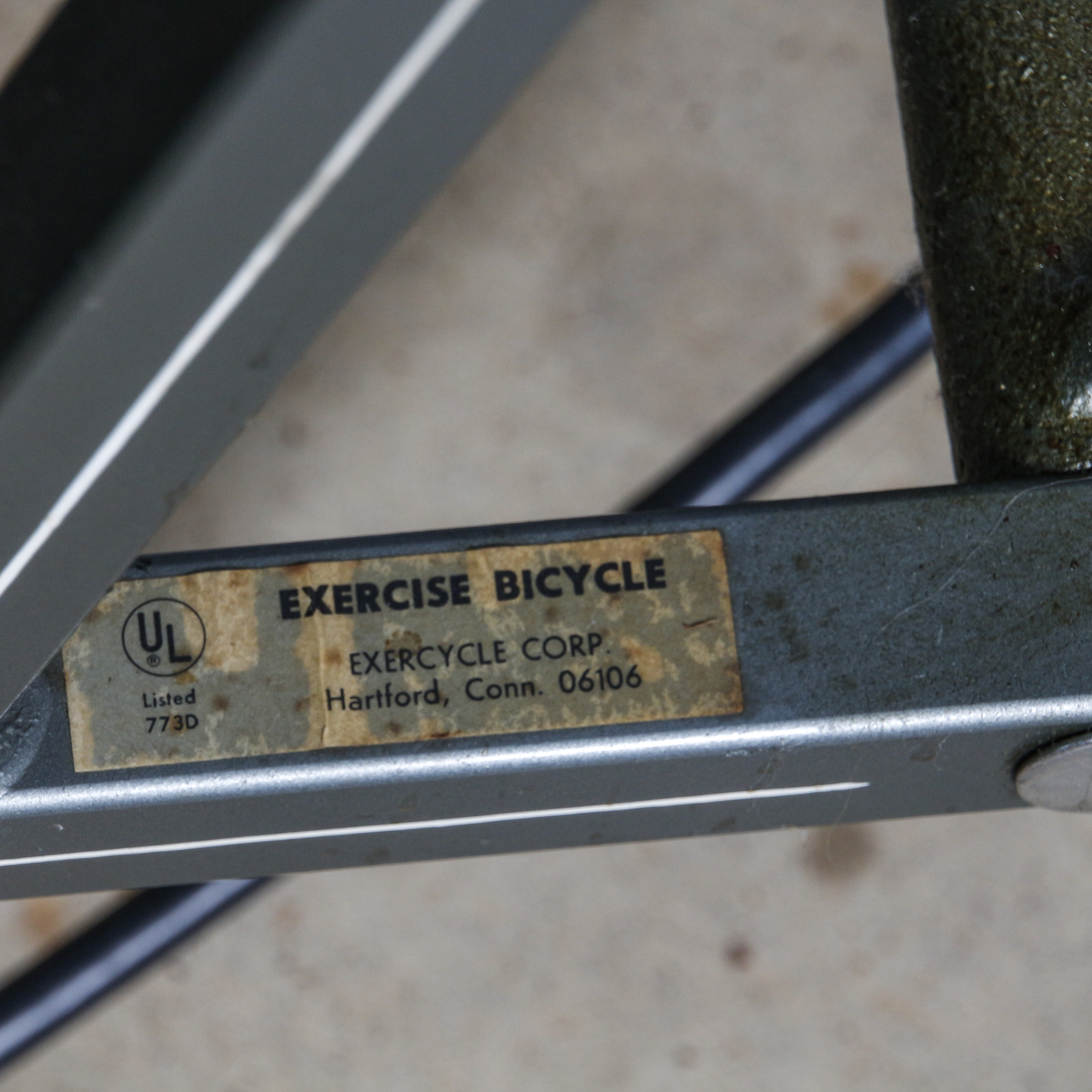 Vintage Exercycle Motorized Exerciser