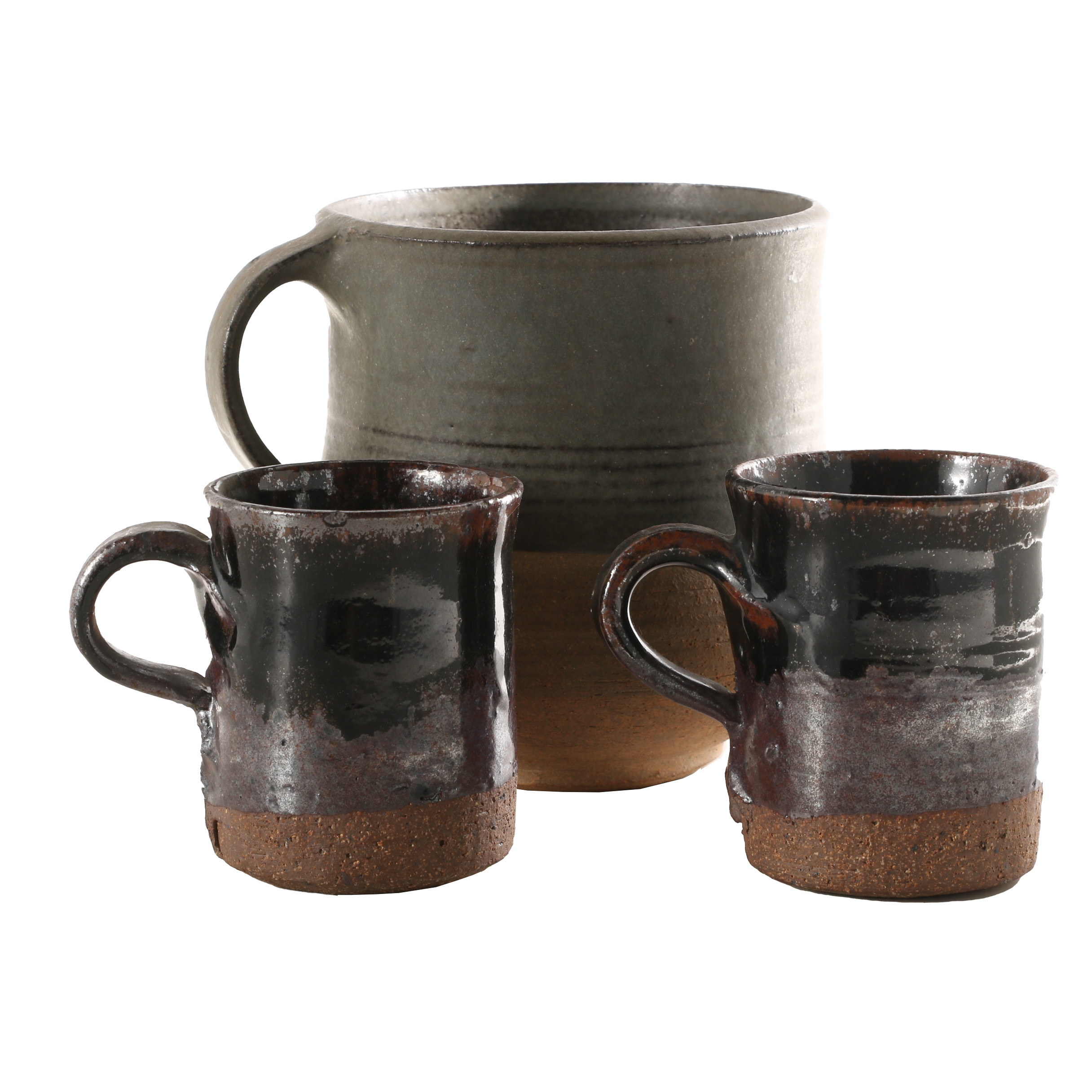 John Tuska Stoneware Mugs and Vessel