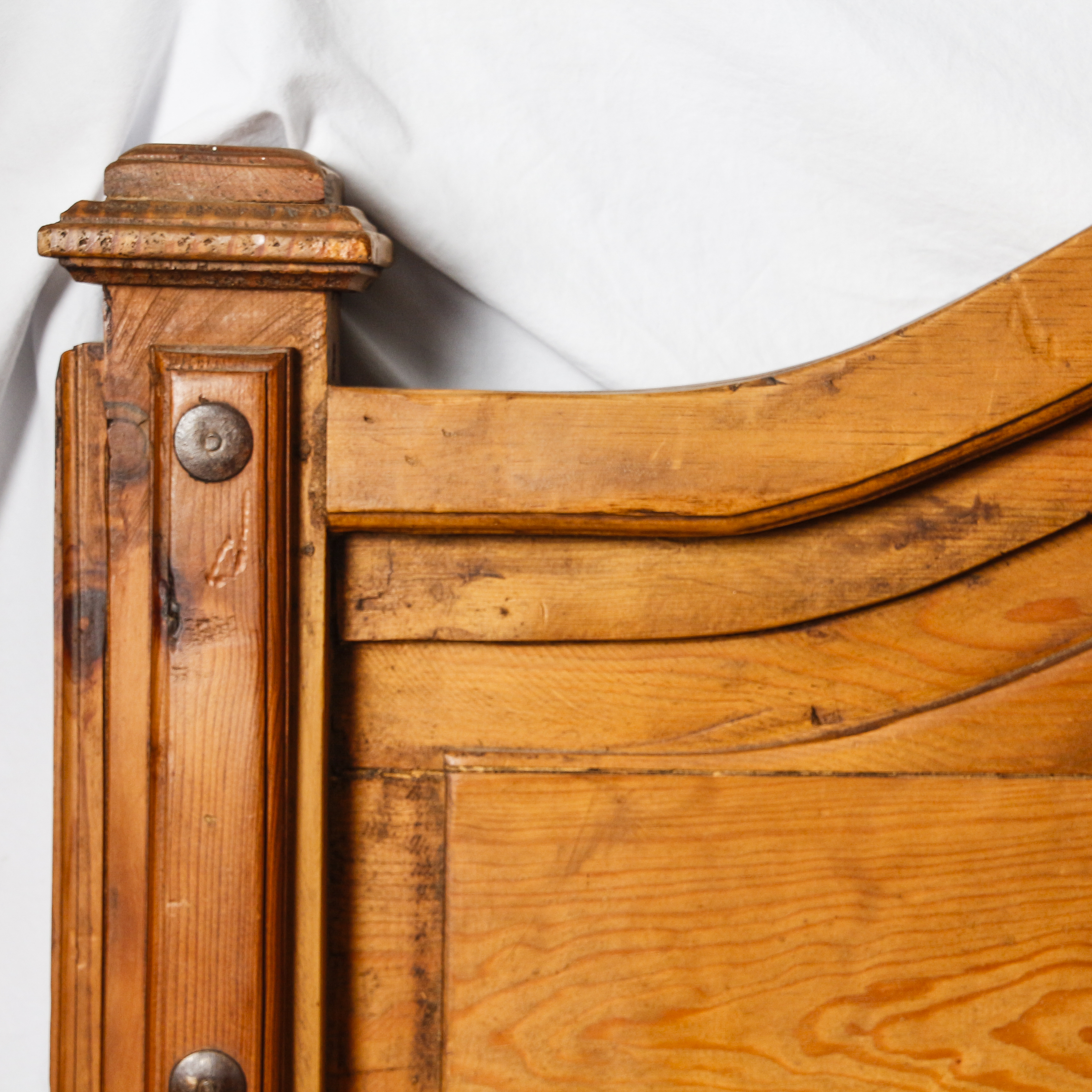 Vintage Pine Queen Size Headboard