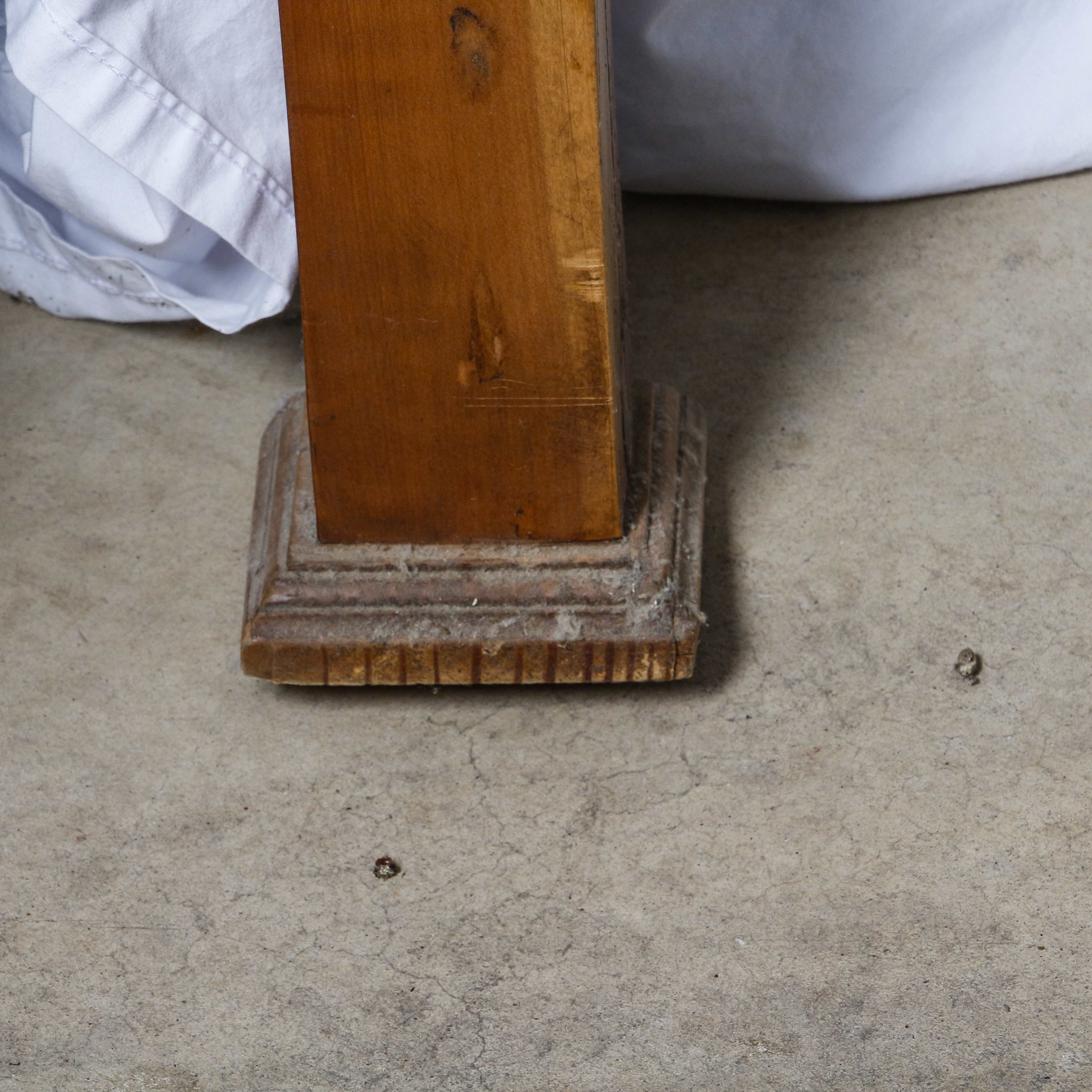 Vintage Pine Queen Size Headboard