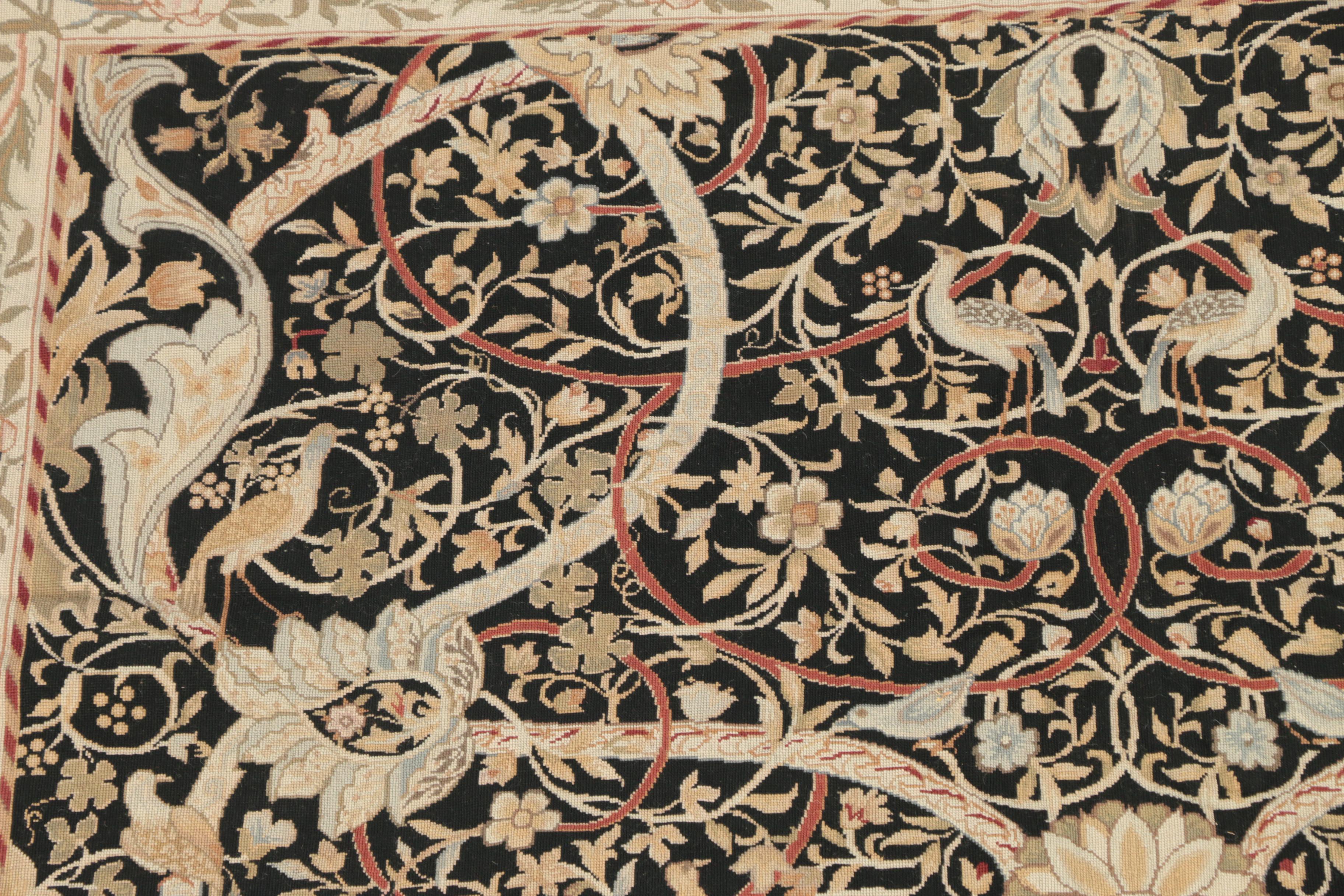 Handmade Seagull Carpets Chinese Aubusson Area Rug