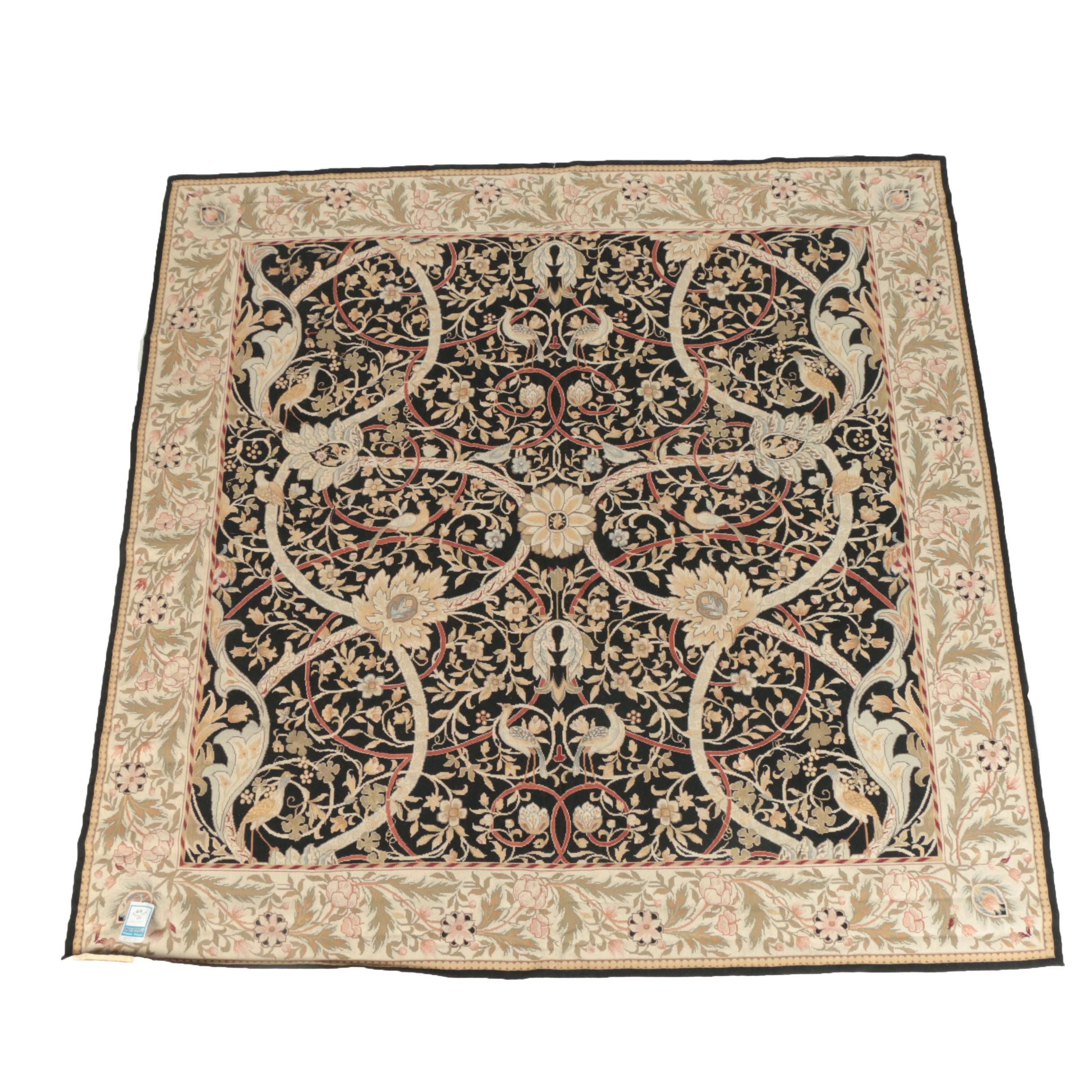 Handmade Seagull Carpets Chinese Aubusson Area Rug