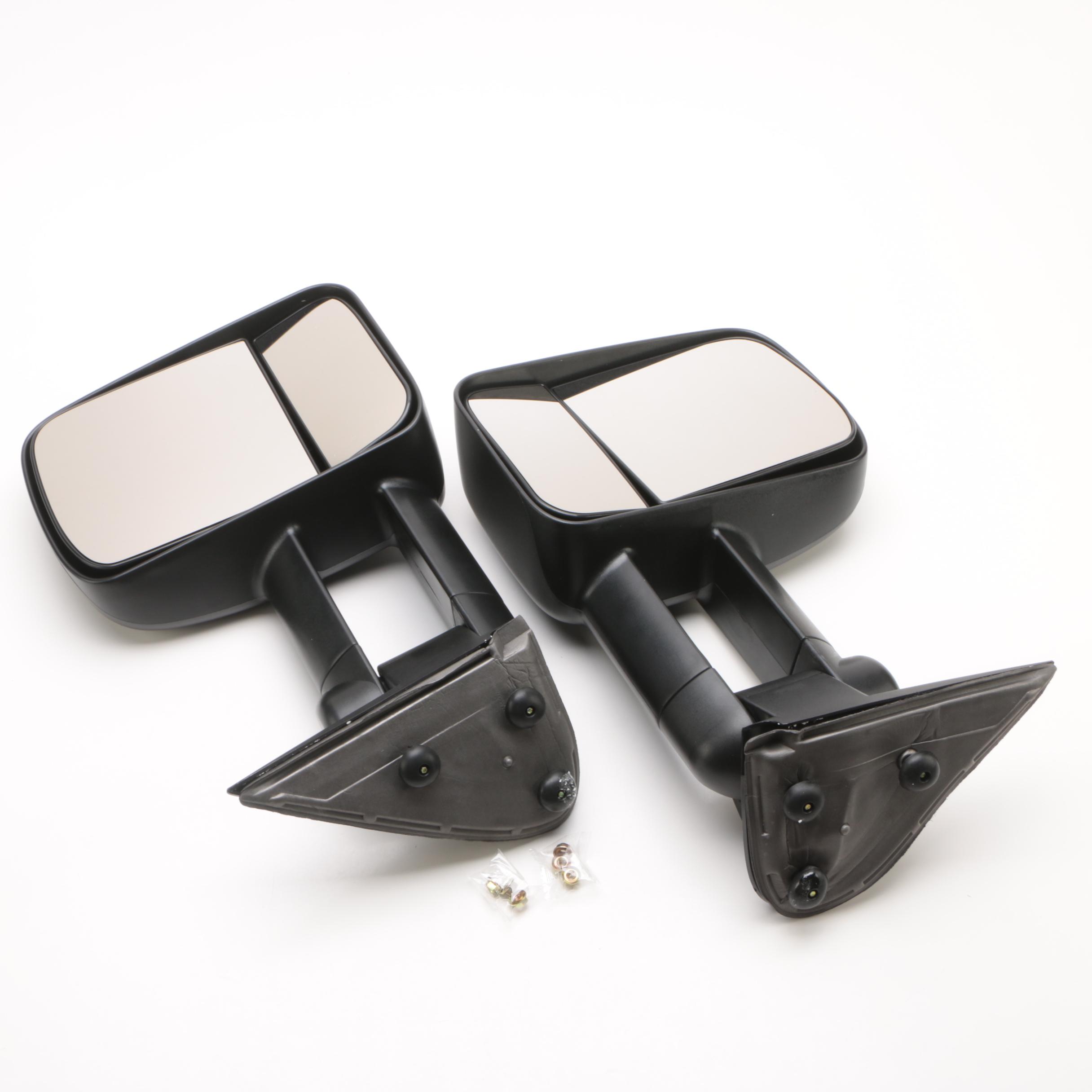 Max Mate Chevrolet Pickup Truck Side Mirrors with Hardware