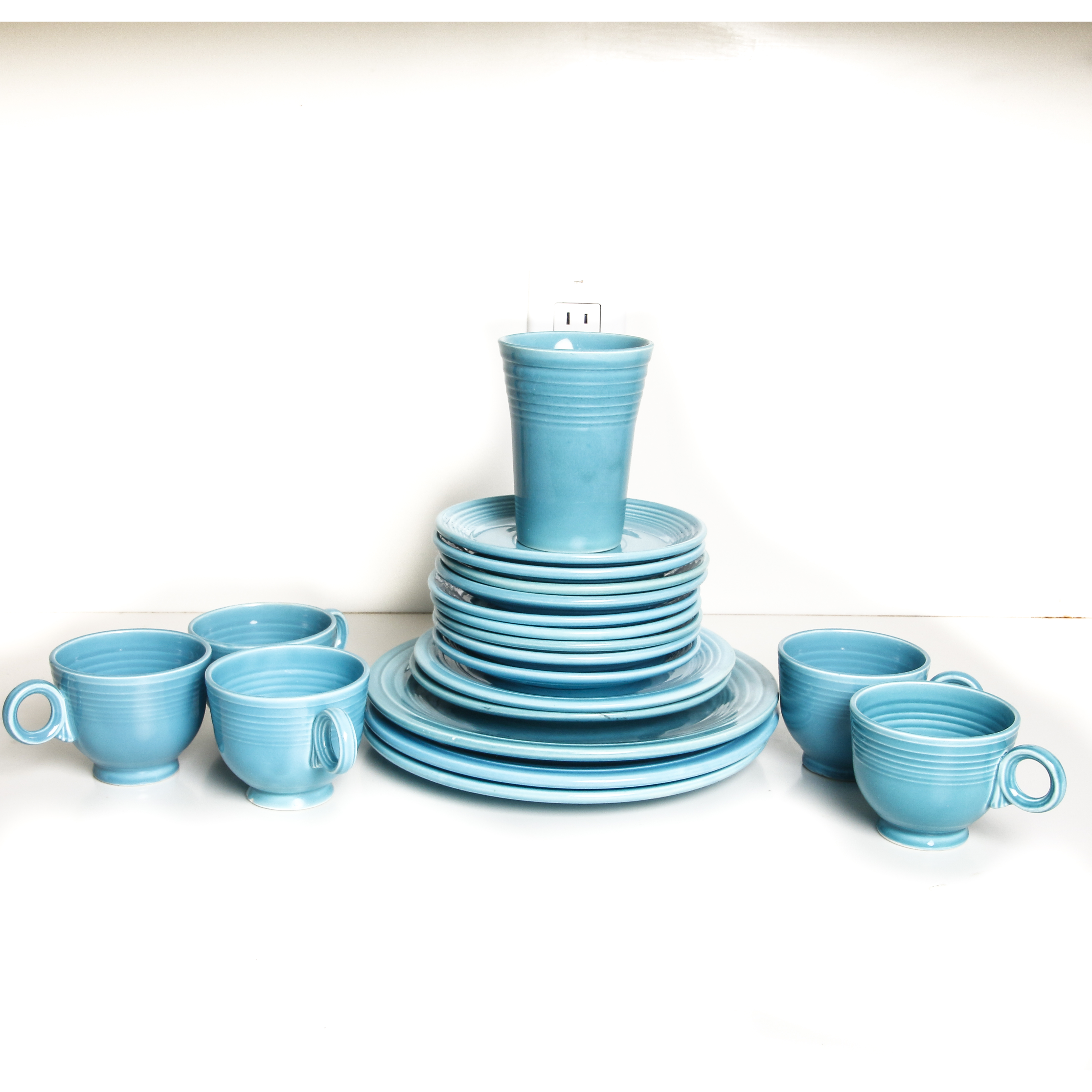 Homer Laughlin "Fiesta Turquoise" Dinnerware