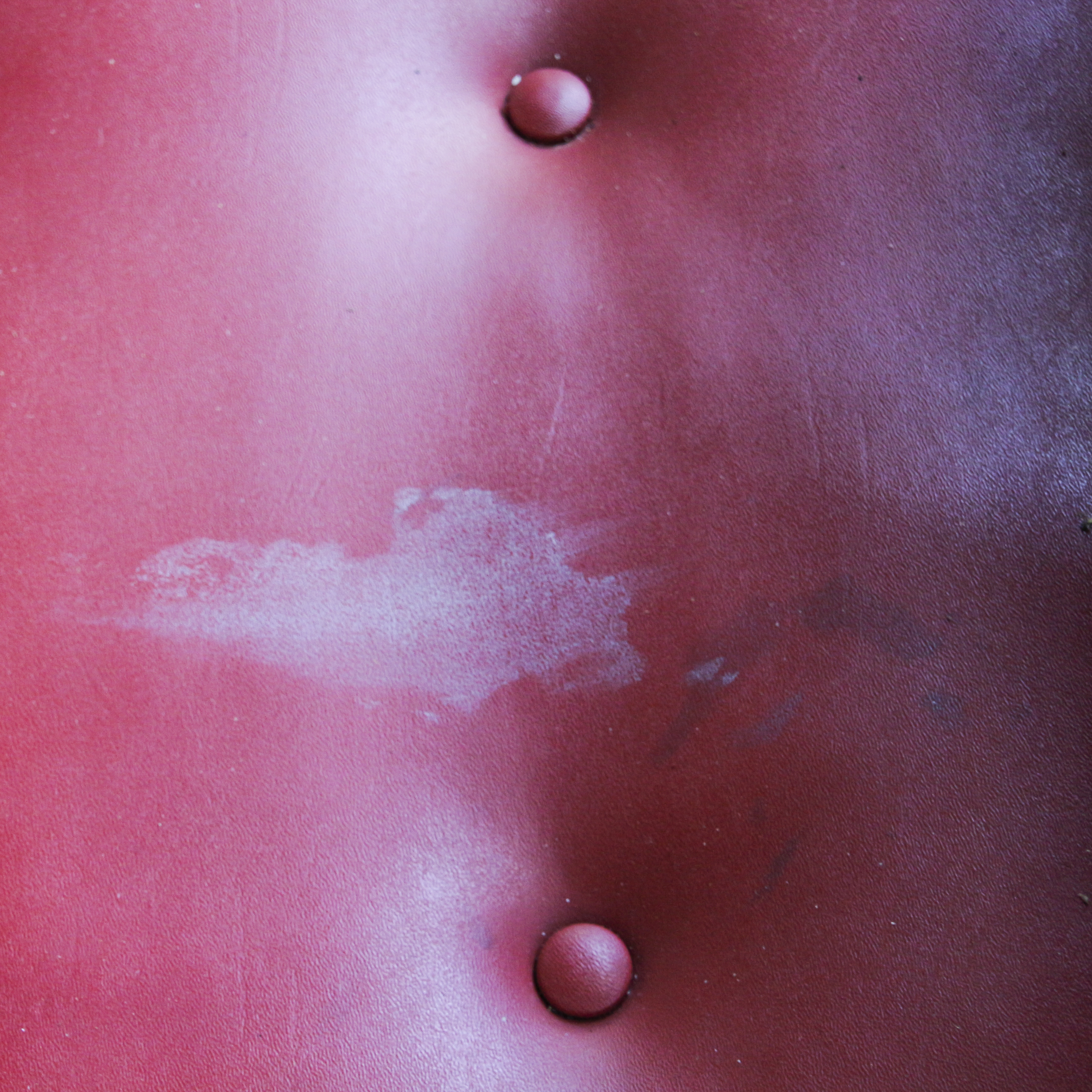 Glass Top Patio Table with White Painted Rattan Armchairs