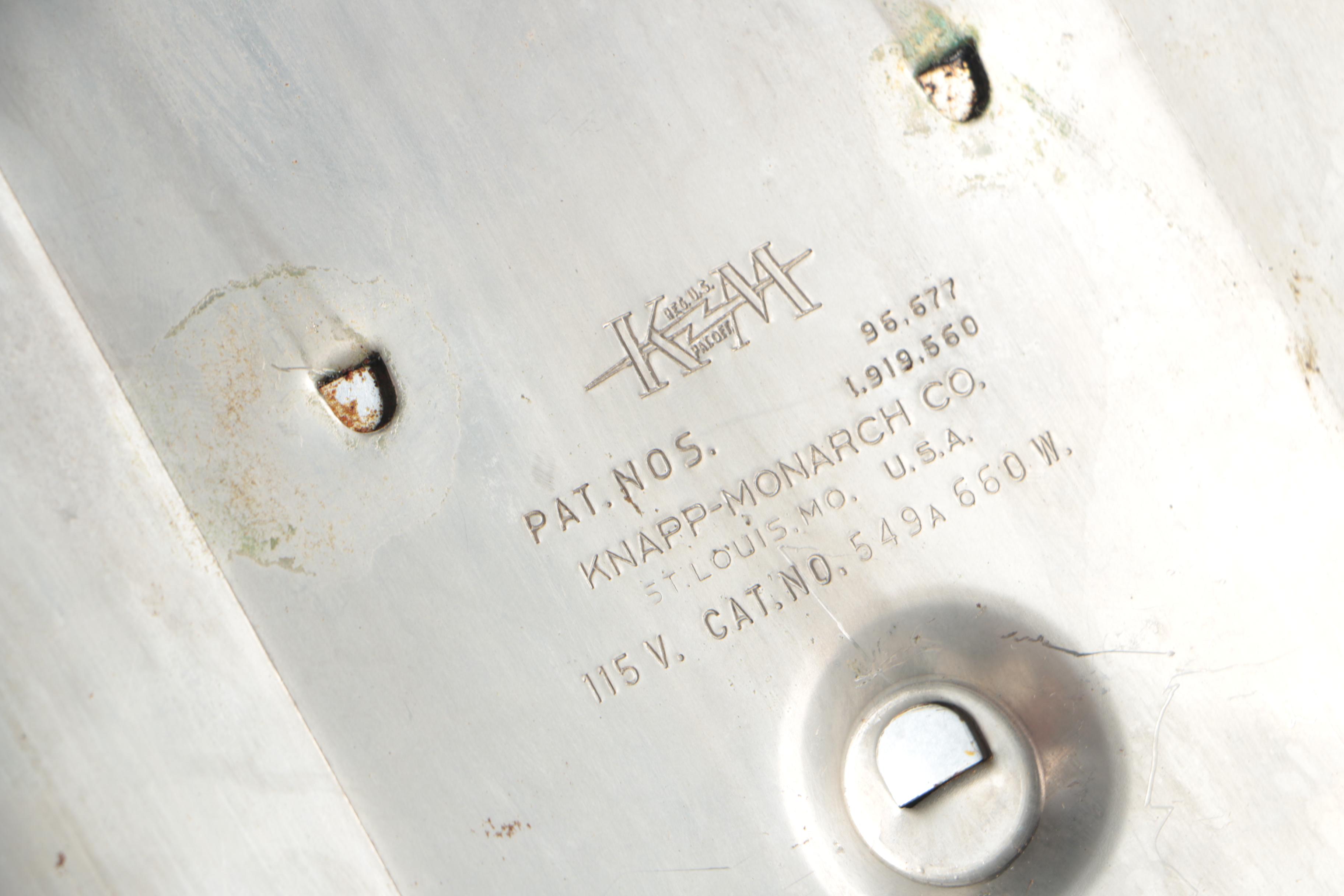 Vintage Knapp-Monarch Electric Sandwich Toaster