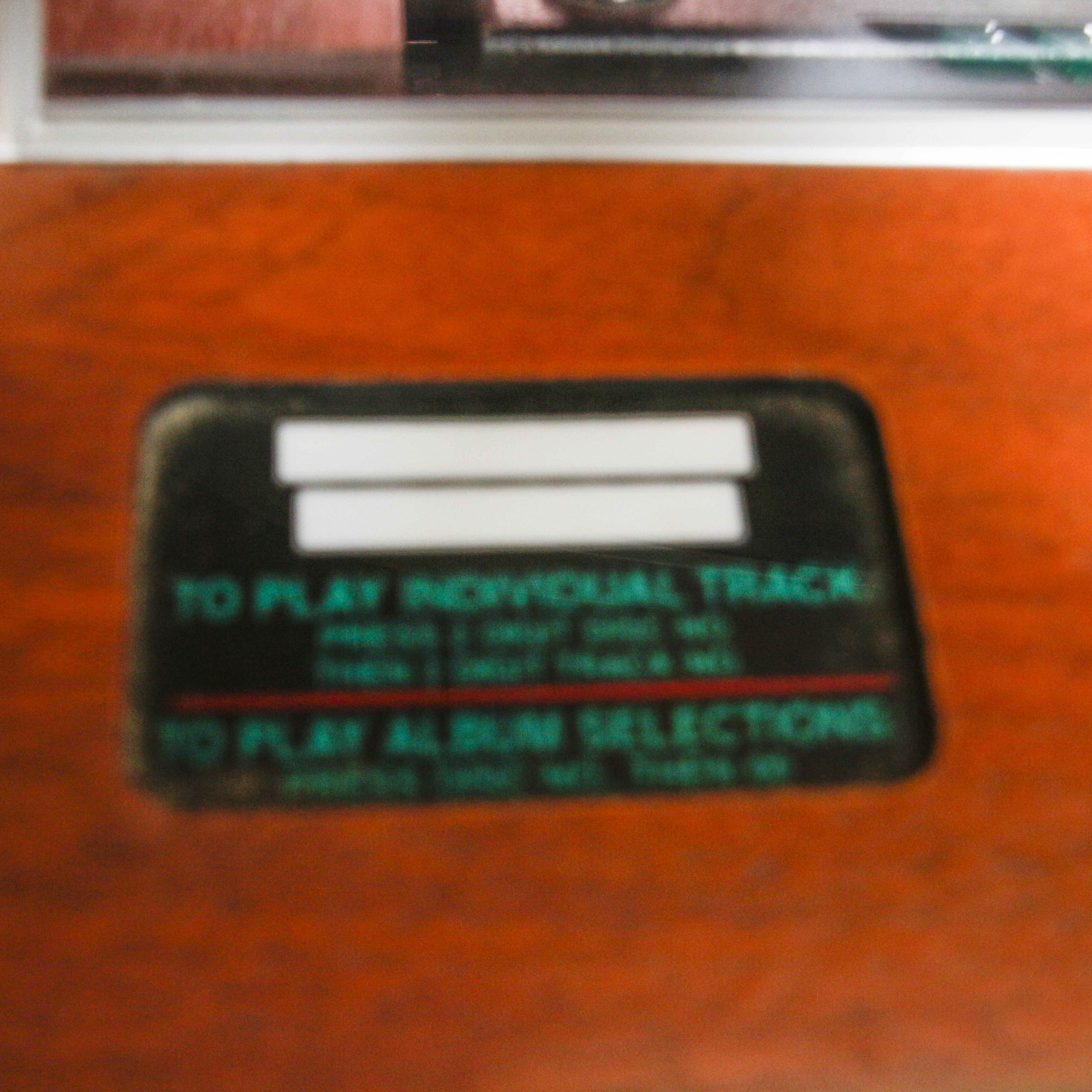 Rock-Ola K1 Juke Box Bubbler