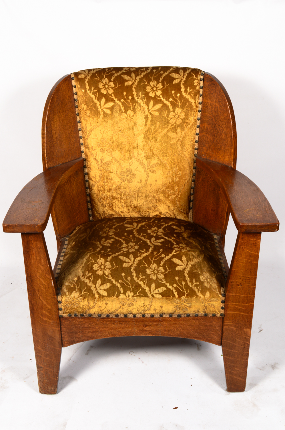 Vintage Quartersawn Oak Chair