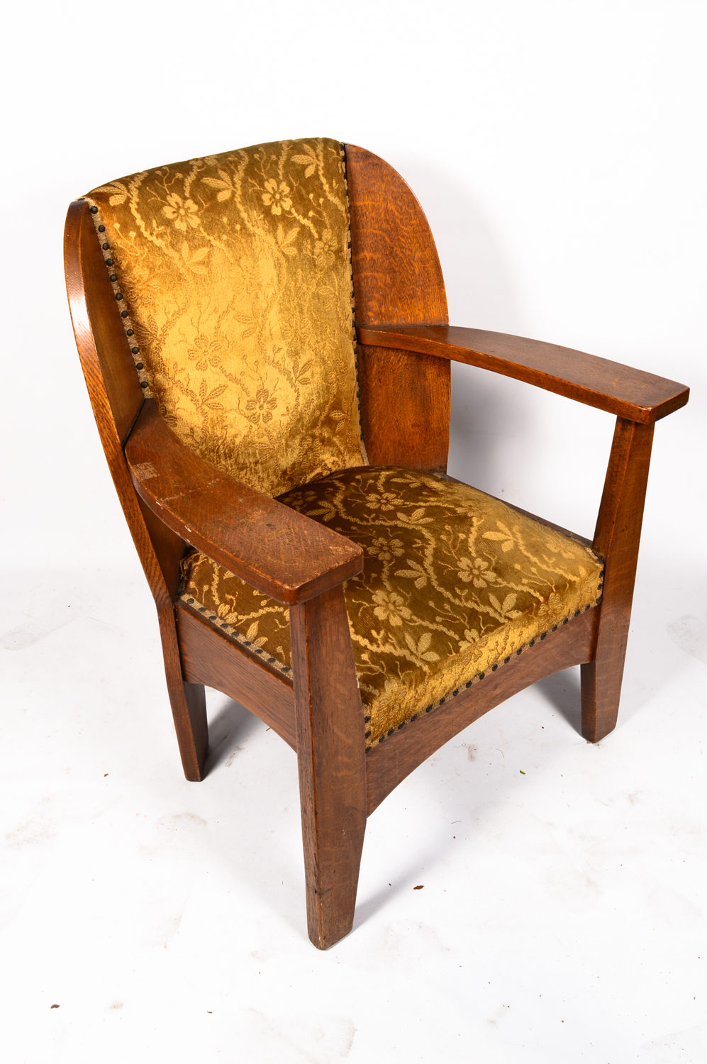 Vintage Quartersawn Oak Chair