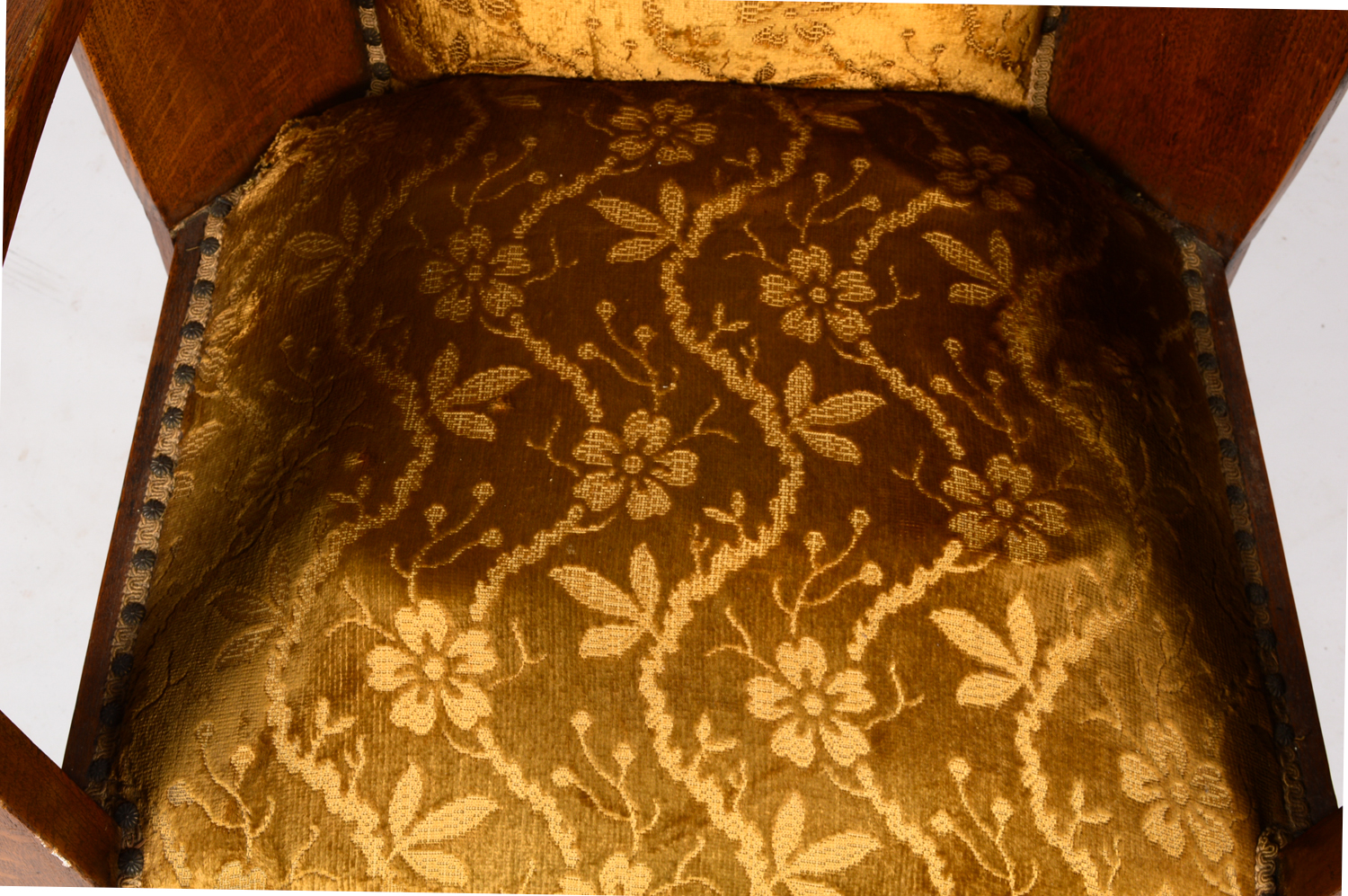 Vintage Quartersawn Oak Chair