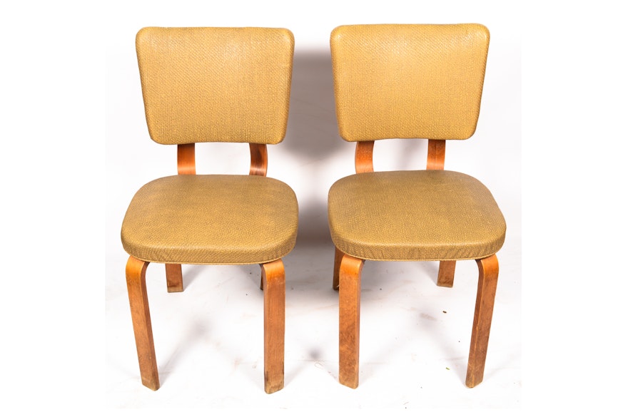 Mid Century Modern Aalto Style Side Chairs