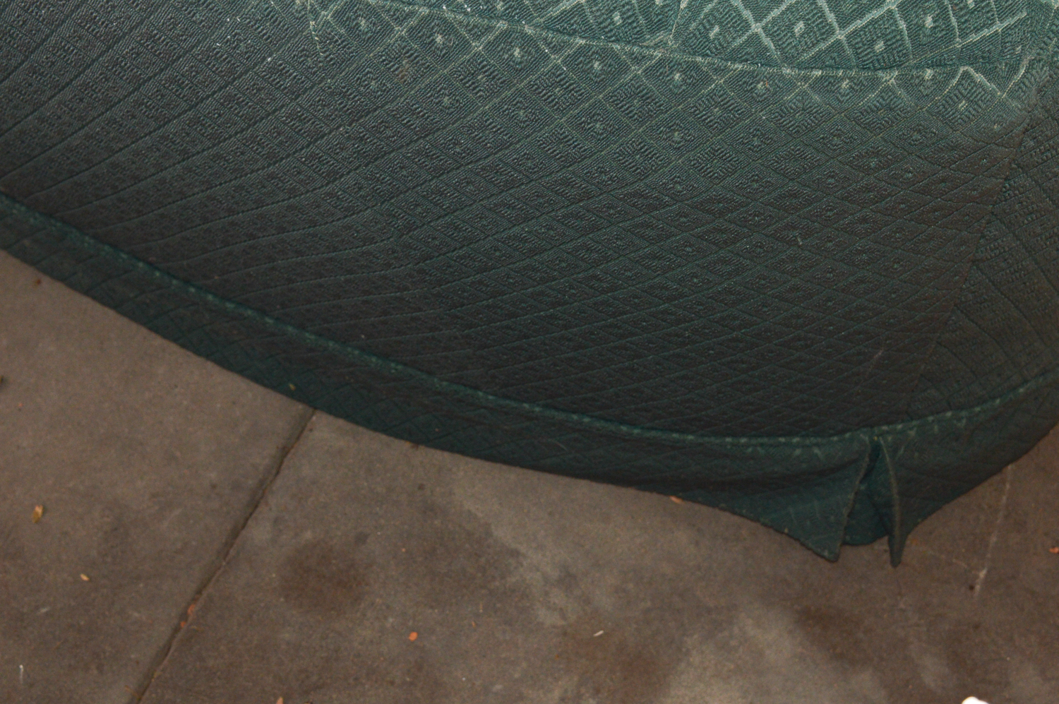 Channel Back Cabriole Sofa