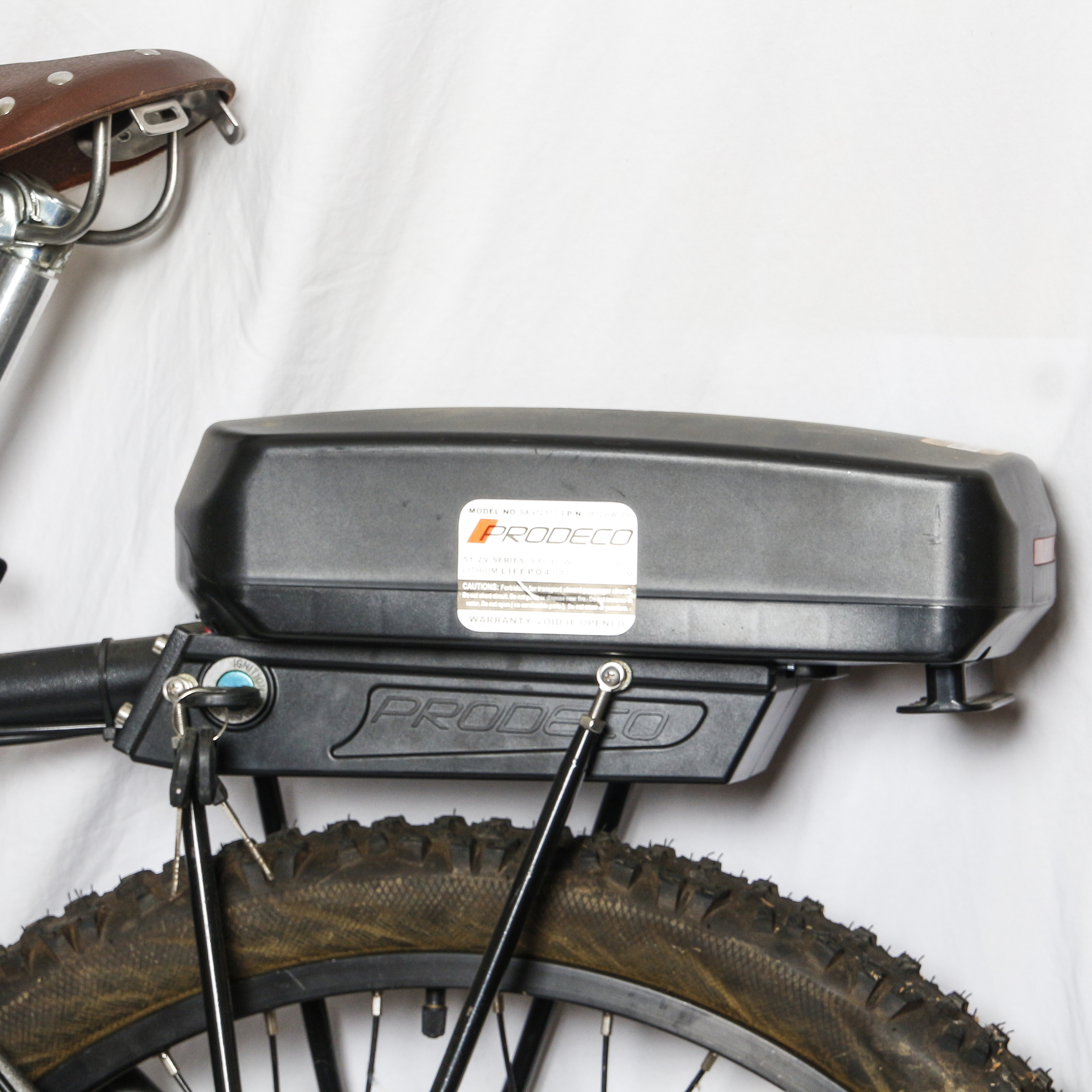 ProdecoTech Outlaw EX 36V Electric Bicycle with Bern Helmet